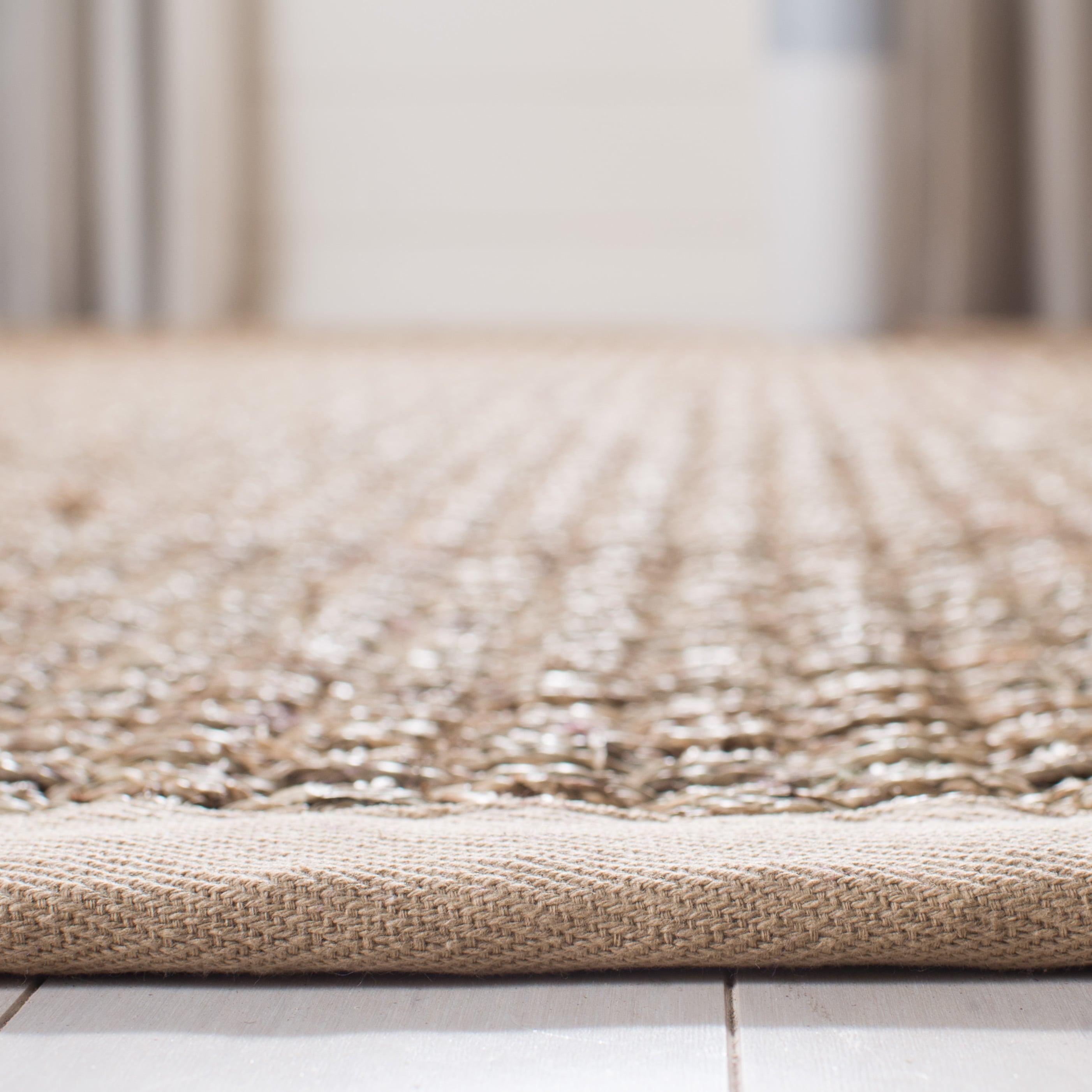 Natural Fiber NF114 Power Loomed Indoor Area Rug - Natural/Beige - 5' Round - Safavieh.