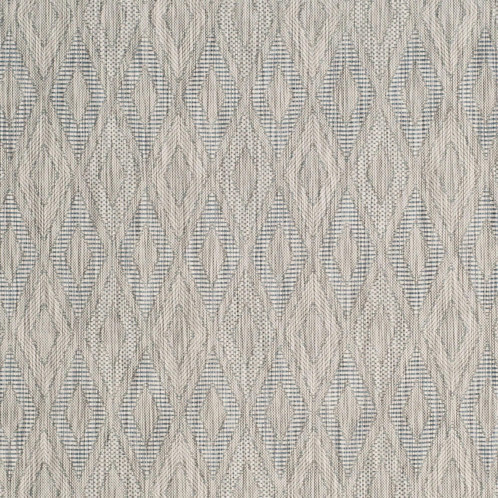Courtyard CY8522 Power Loomed Indoor and Outdoor Runner Rug - Grey/Grey - 2'3"x20' - Safavieh