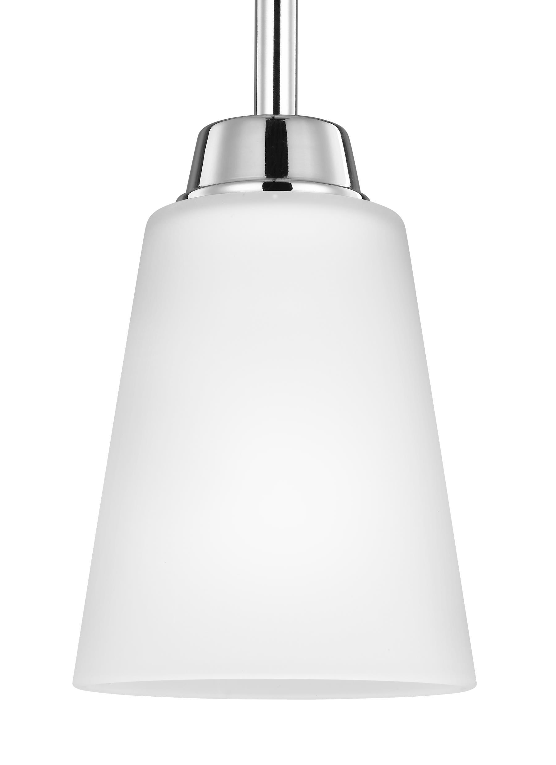Kerrville Chrome Mini-Pendant Light with Energy-Efficient LED