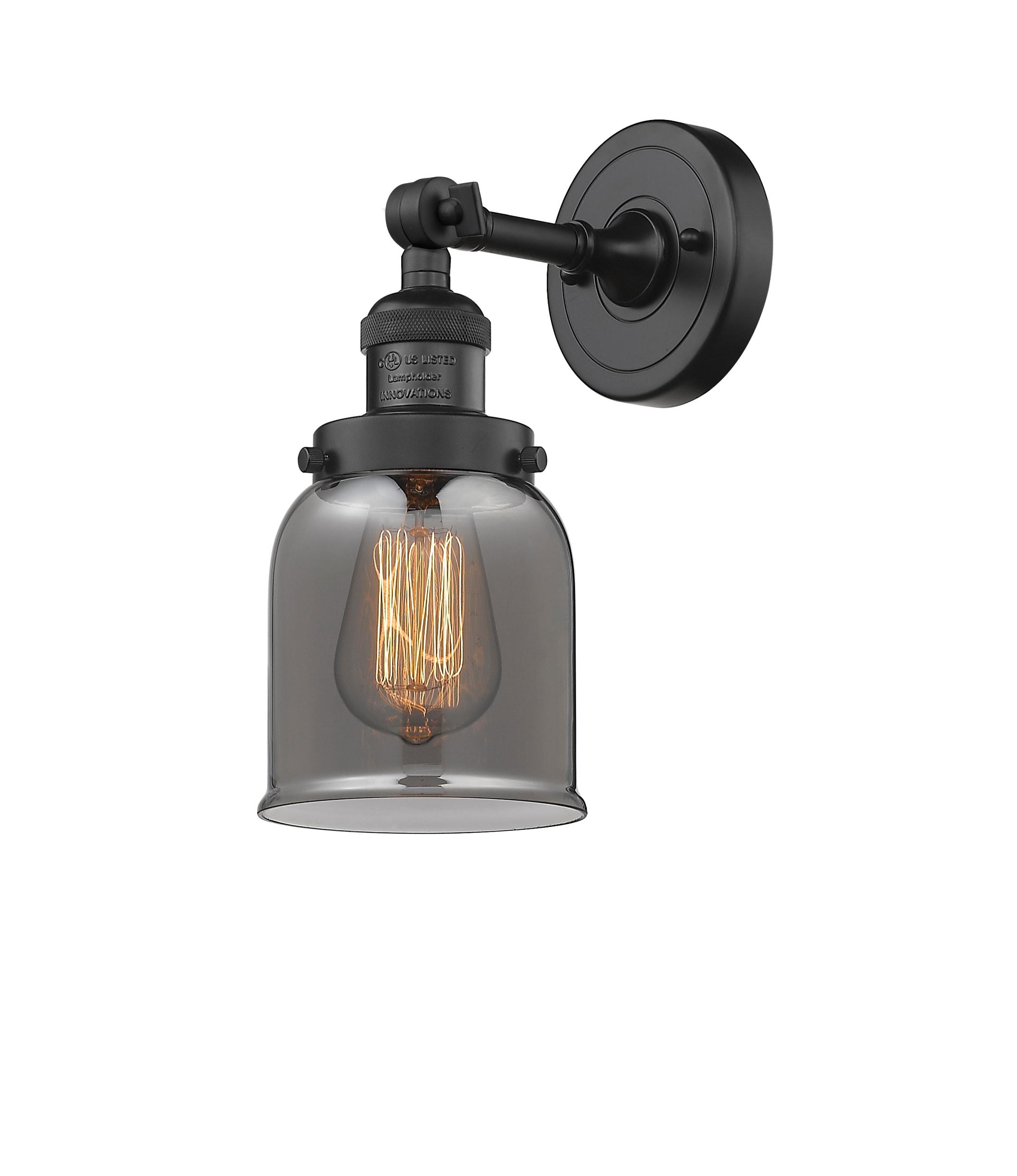 Innovations Lighting Bell 1 - Light Sconce in  Matte Black