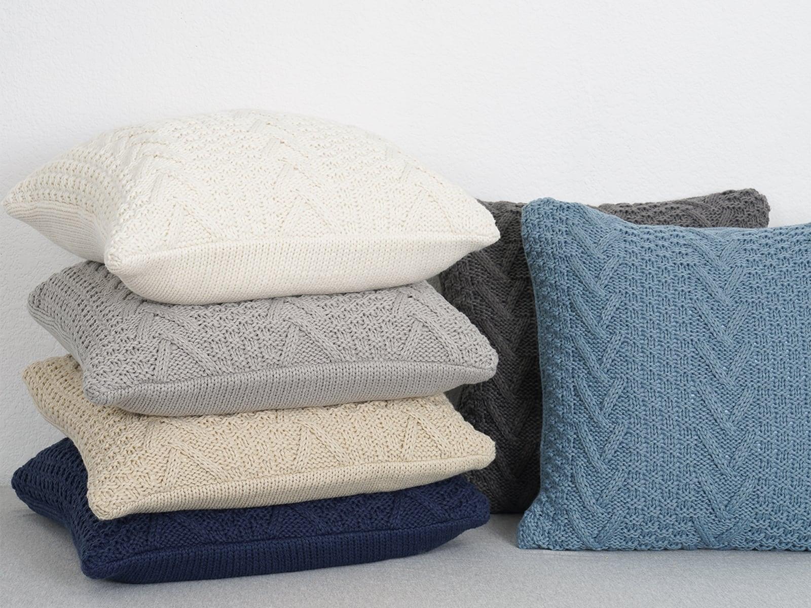 EverGrace Ratree Chunky Reversible Throw Pillow