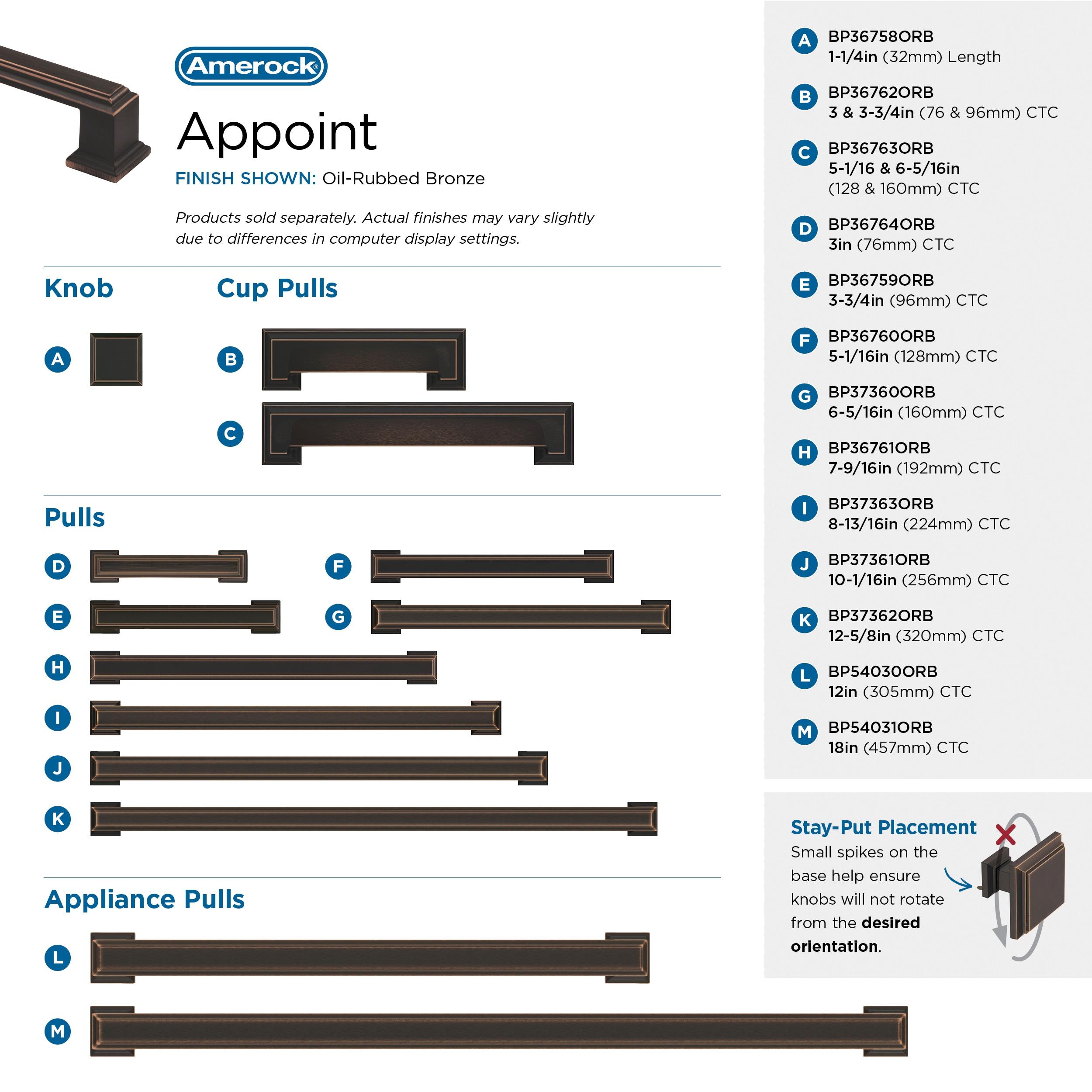 Appoint Bar Pull