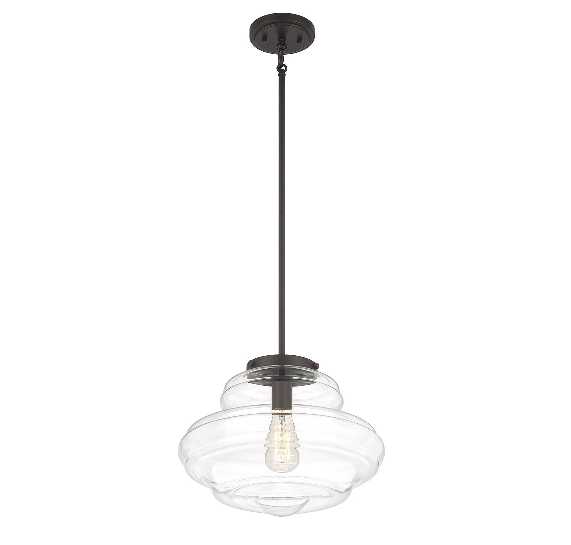 Trade Winds Jordan 1-Light Pendant in Oil Rubbed Bronze