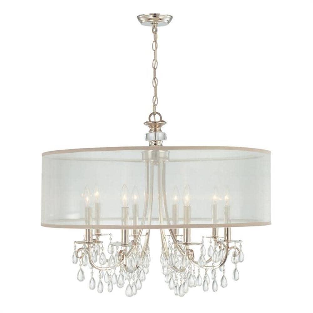 Crystorama Lighting - Eight Light Chandelier - Chandelier - Hampton - Eight
