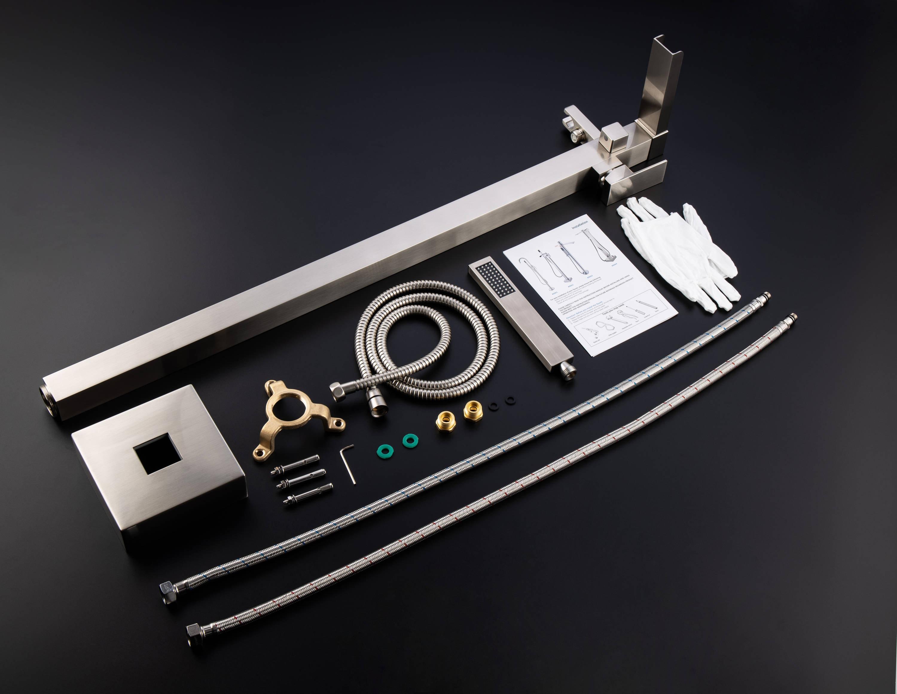 VIBRANTBATH Floor Tub Spout with Diverter 7012-N