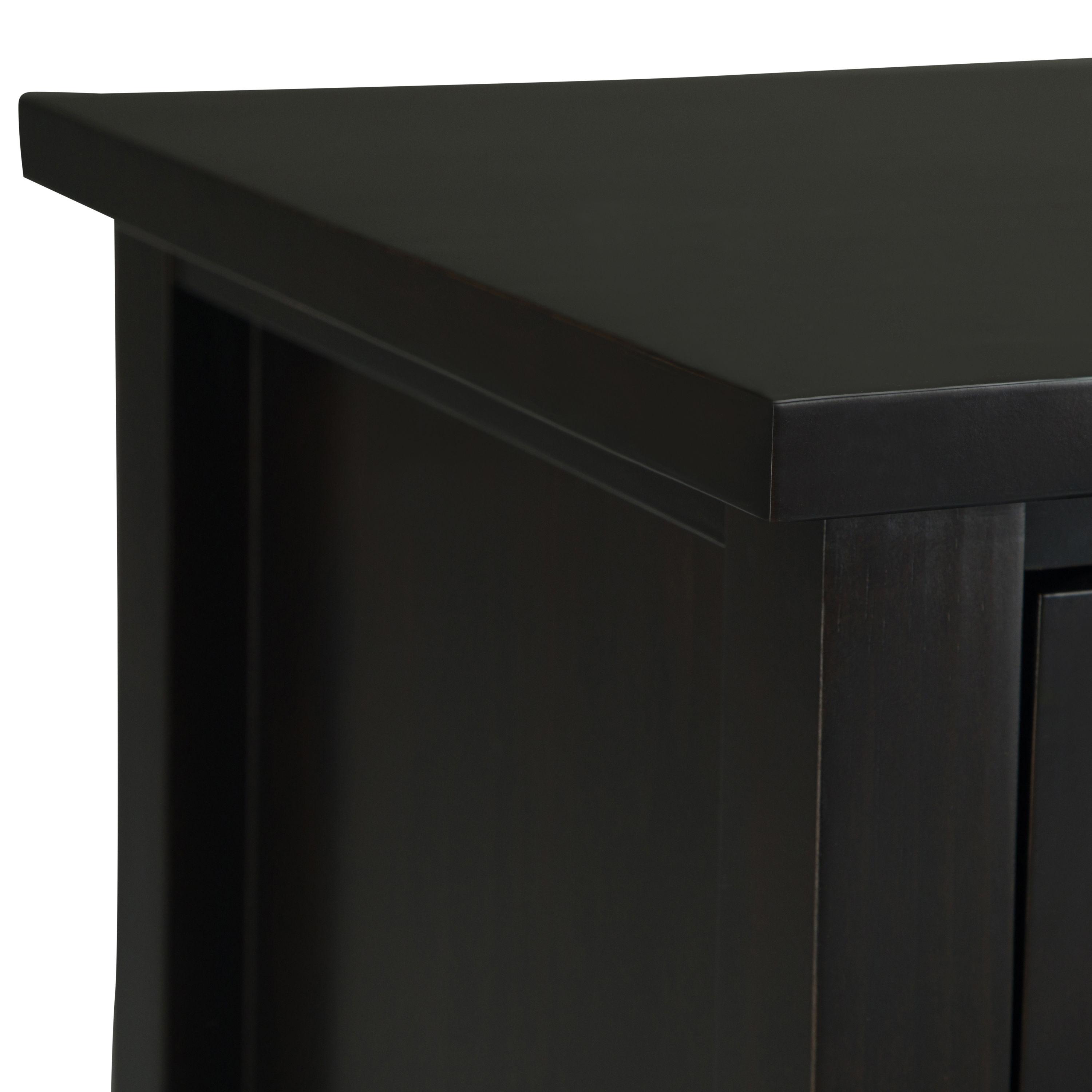 Simpli Home Warm Shaker 24"W Solid Wood Bedside Table with Two Drawers