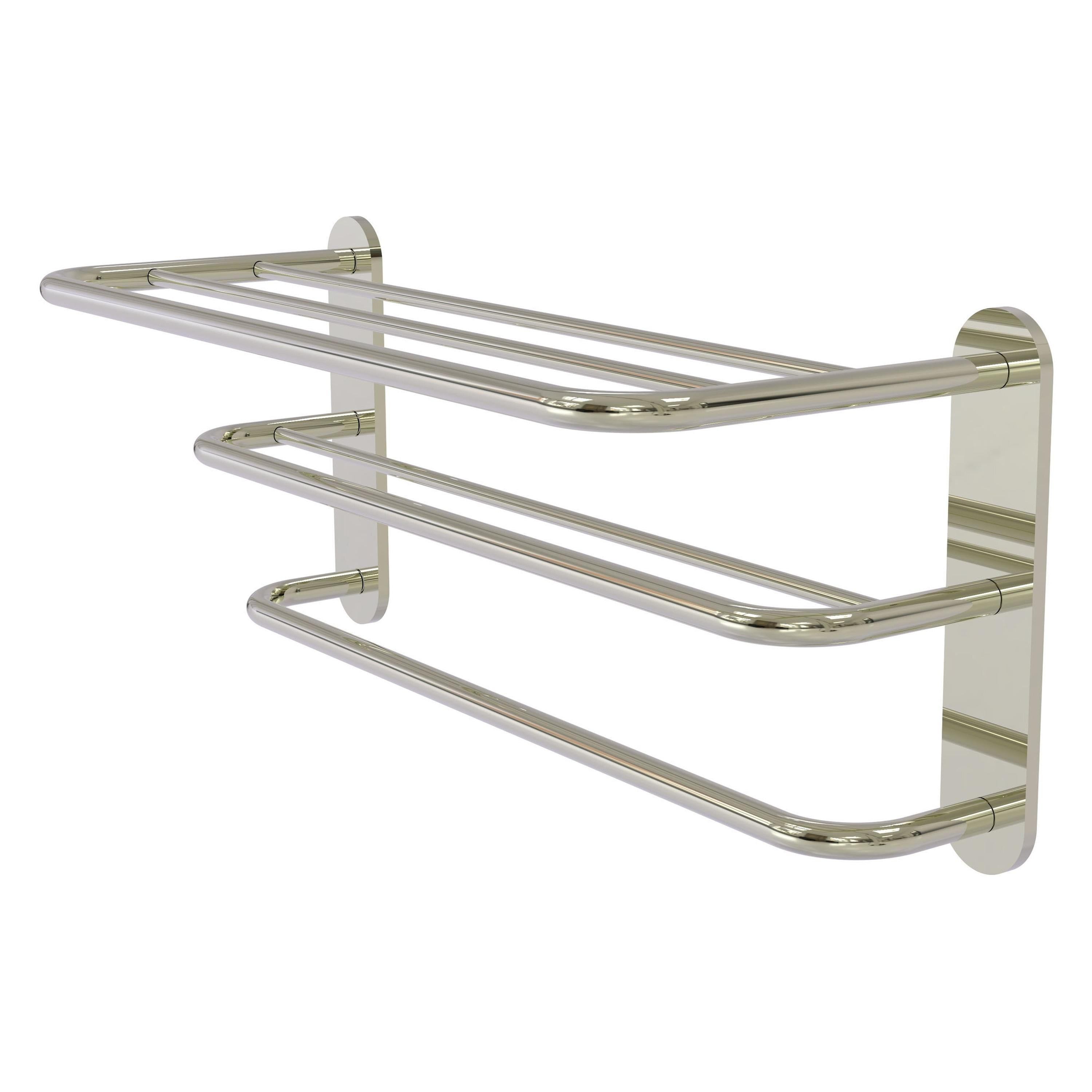 Bineta Metal Tiered Shelf with Towel Bar