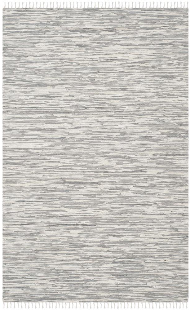 Montauk MTK753 Hand Woven Indoor Area Rug - Silver - 8'x10' - Safavieh.