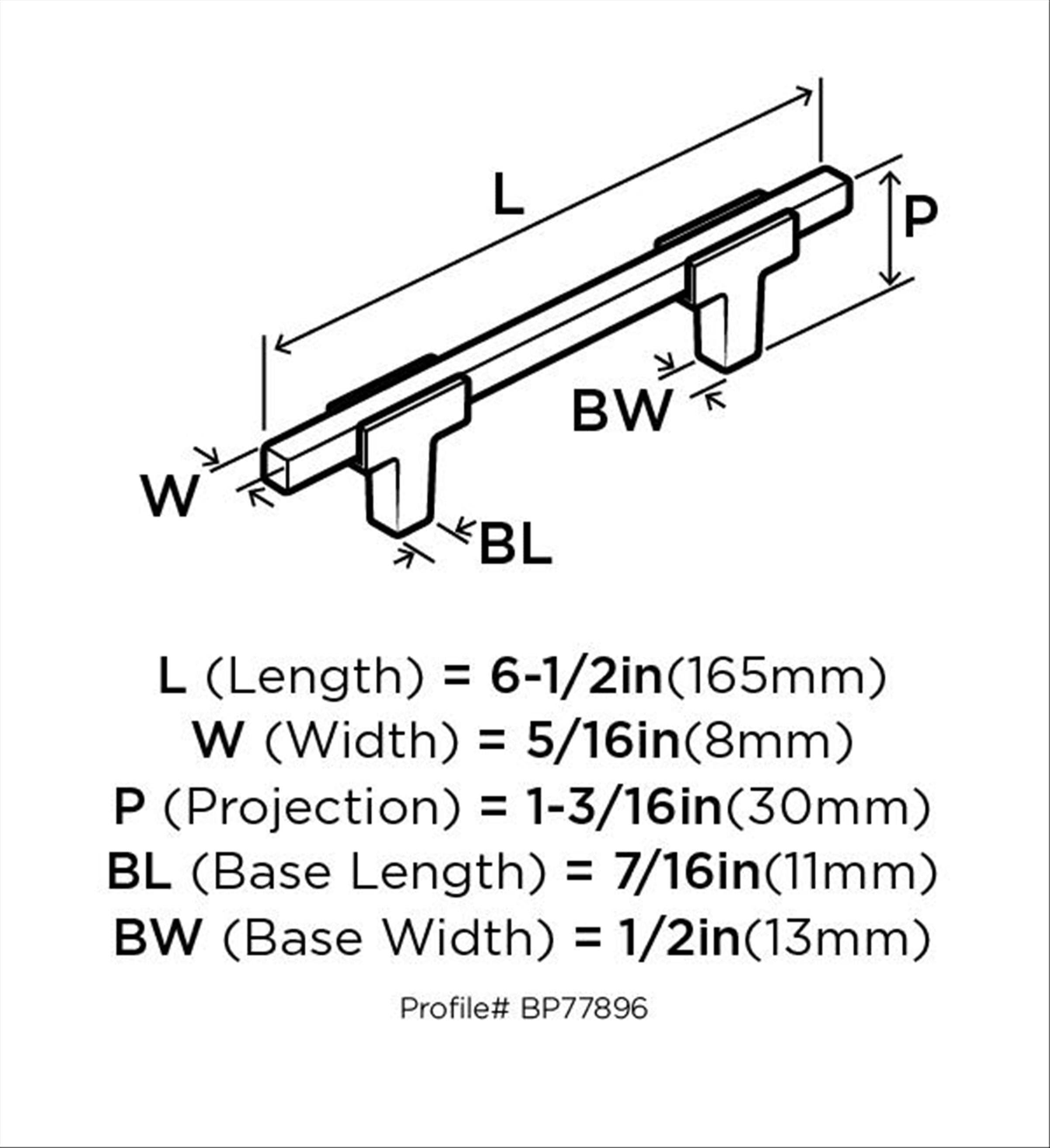 Urbanite 3.75" Center to Center Bar Pull