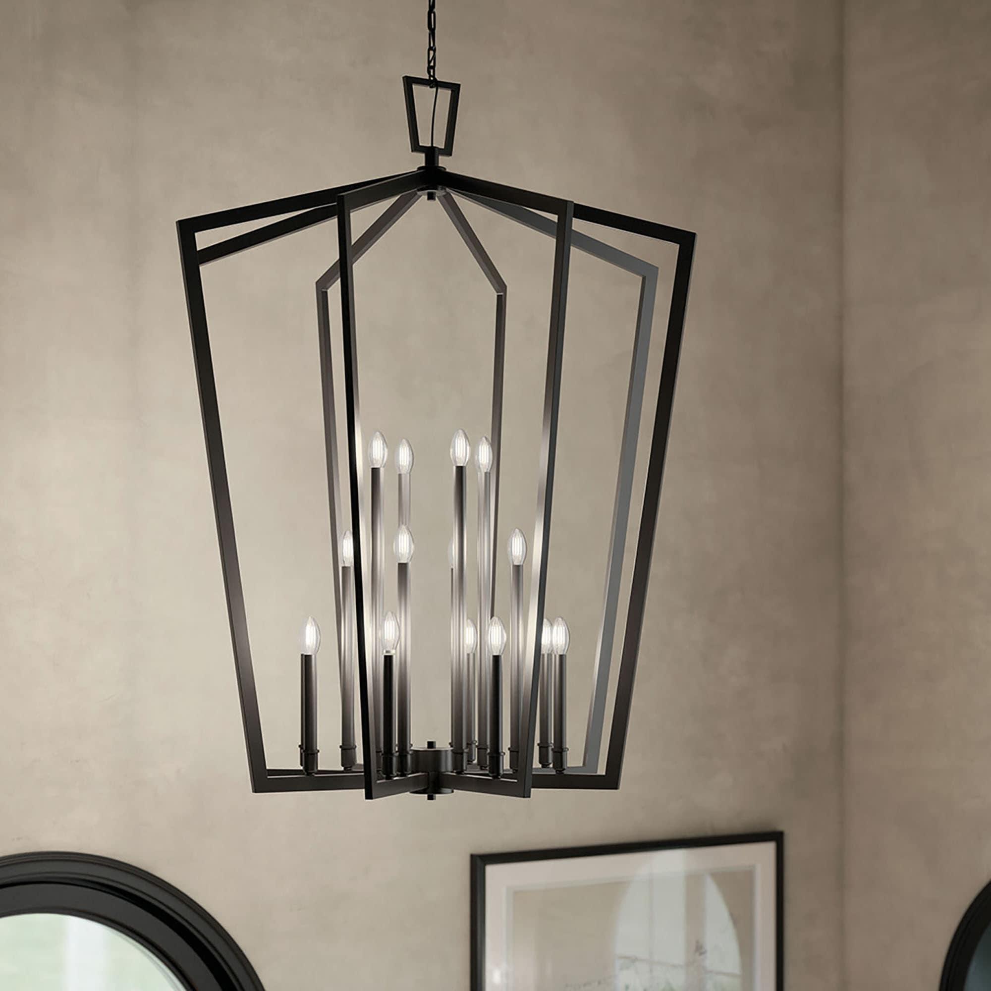 Kichler Lighting Abbotswell 6 - Light Pendant in  Black