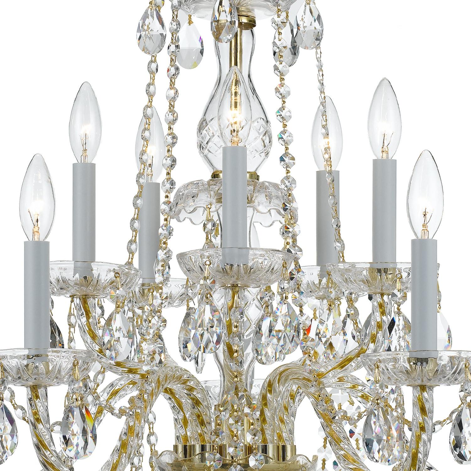 Crystorama Lighting - Ten Light Chandelier - Chandelier - Crystal - Ten Light