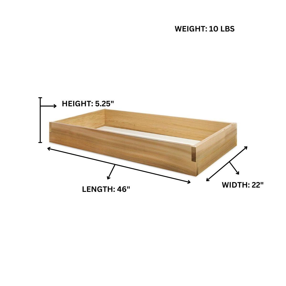 All Things Cedar RG48 4-ft x 2-ft Raised Garden Box | Expandable Plant Bed - 46L x 22W x 5.25H