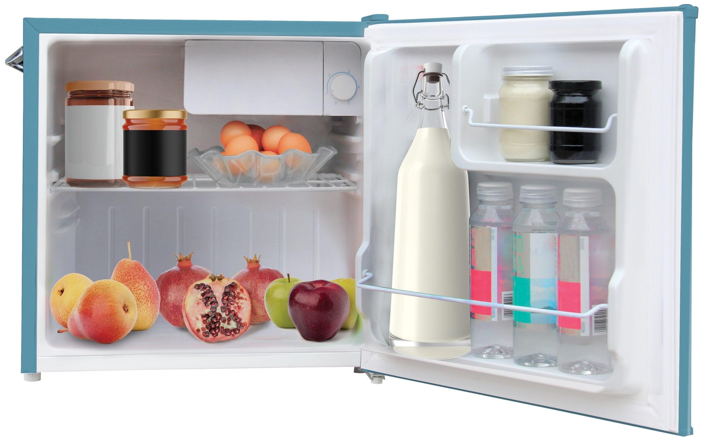 Hamilton Beach, 1.6 cu. ft. Retro Bar Fridge with Side Bottle Opener, Blue