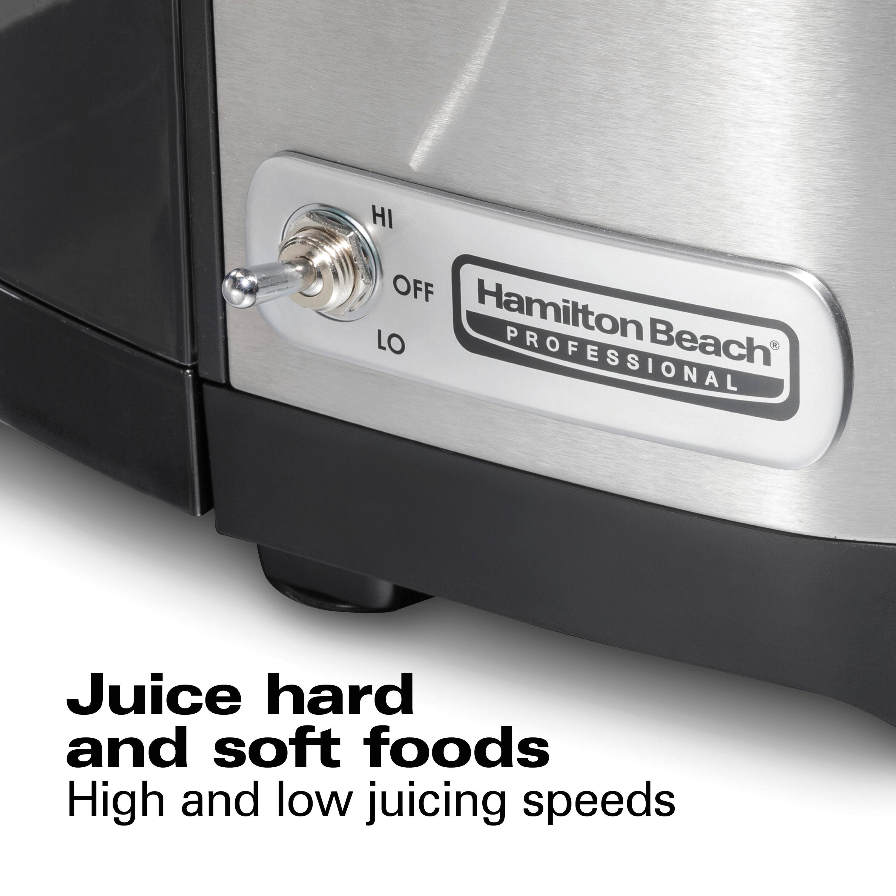 Hamilton Beach Hamilton Beach® Professional Super Chute Easy Clean Juice Extractor