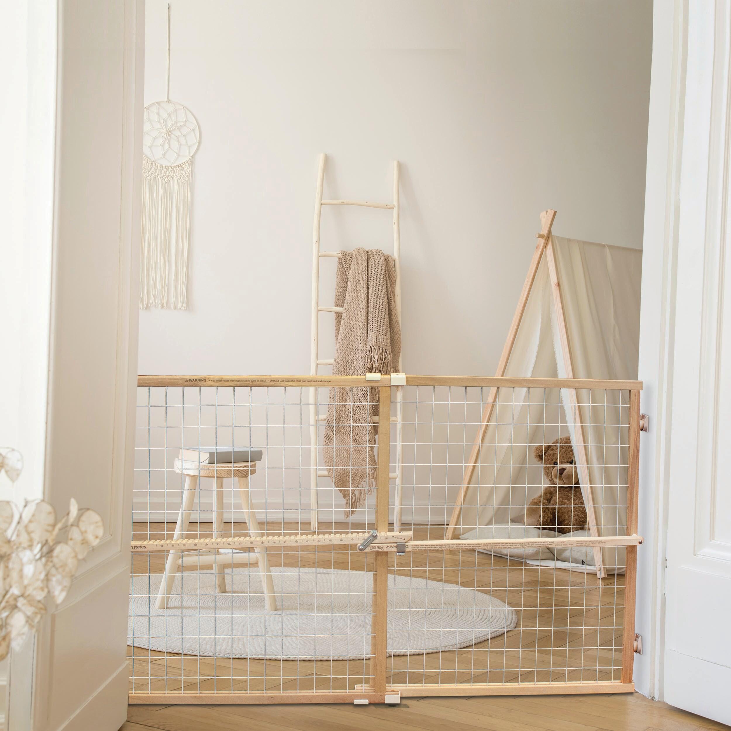 Tucker Murphy Pet™ Rumi Wood Pressure Mounted Pet Gate