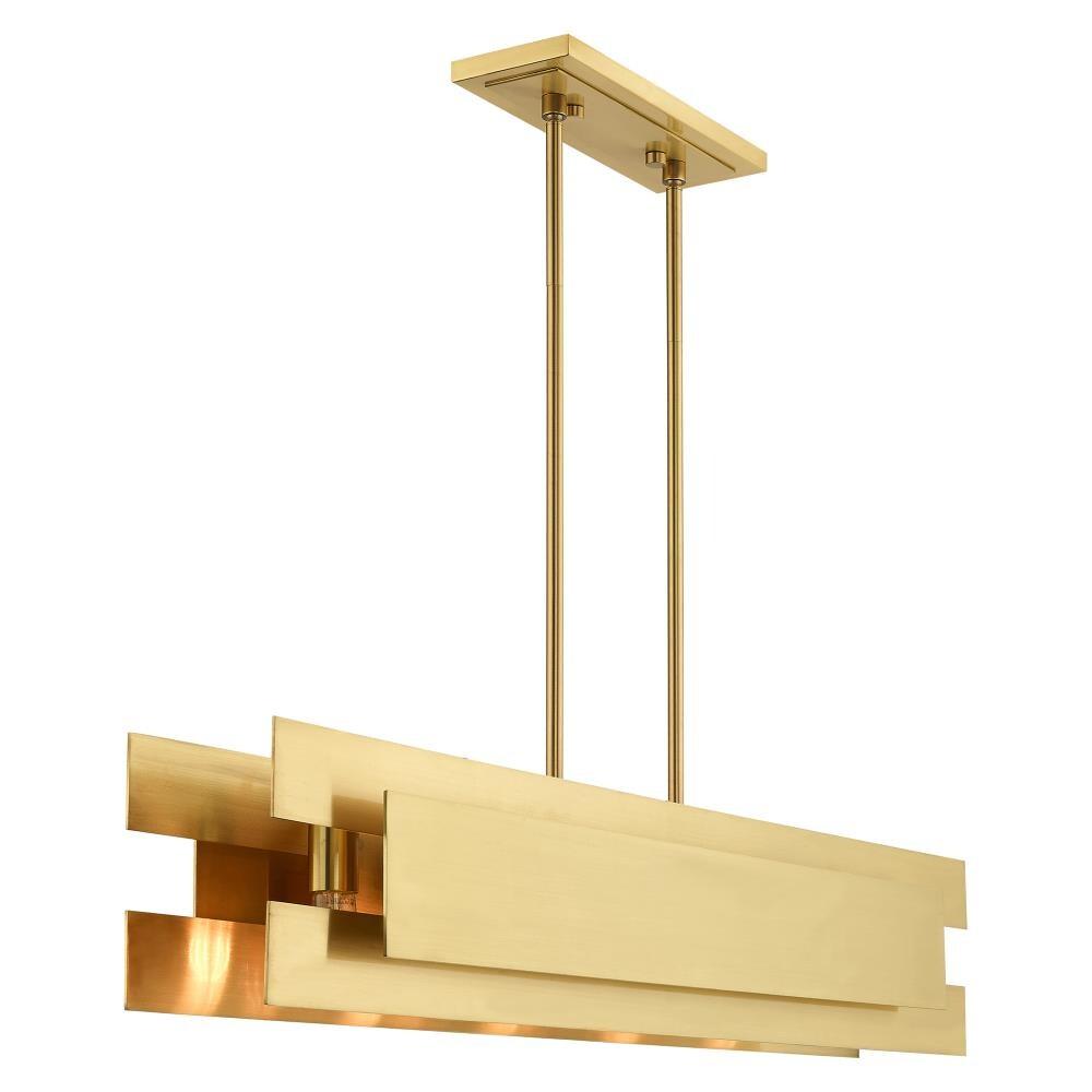Livex Lighting - Varick - 5 Light Linear Chandelier in Contemporary Style - 7