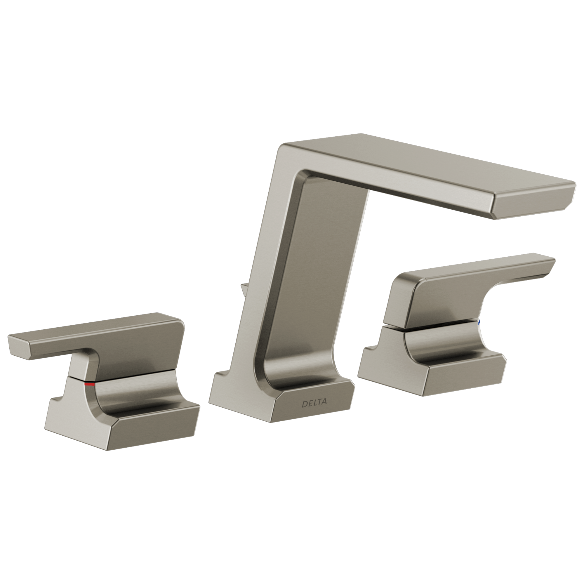 Pivotal Double Handle Deck Mounted Roman Tub Faucet with Optional Handshower