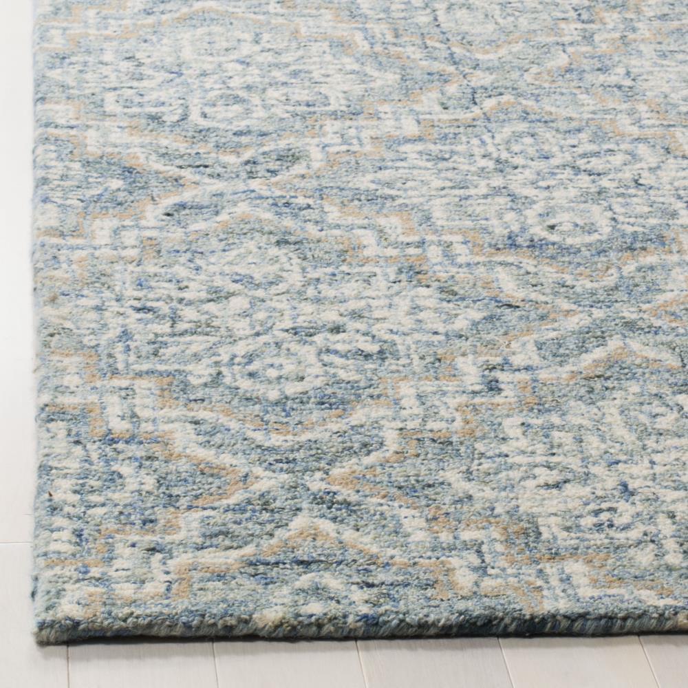 Abstract ABT201 Handmade Indoor Area Rug - Blue/Grey - 5'x8' - Safavieh