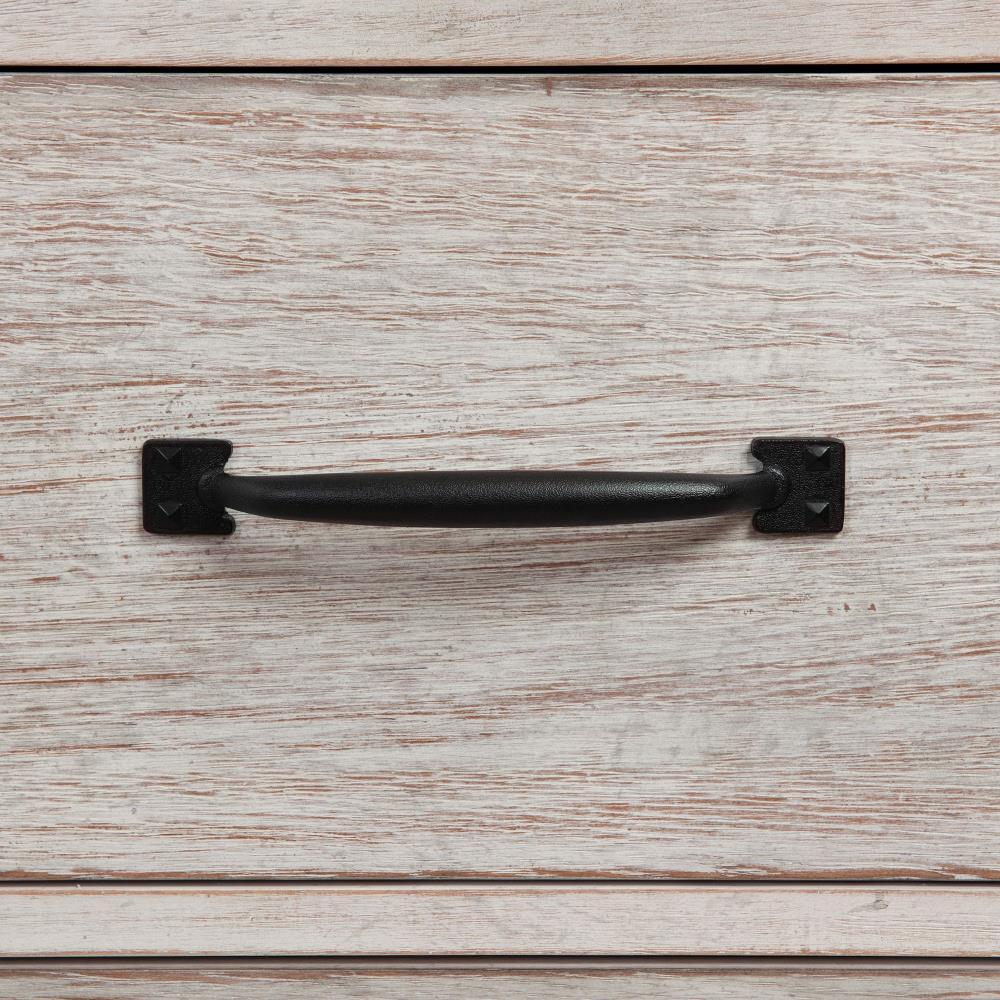Jack Whitewashed King Bedroom Set with Storage and USB Ports