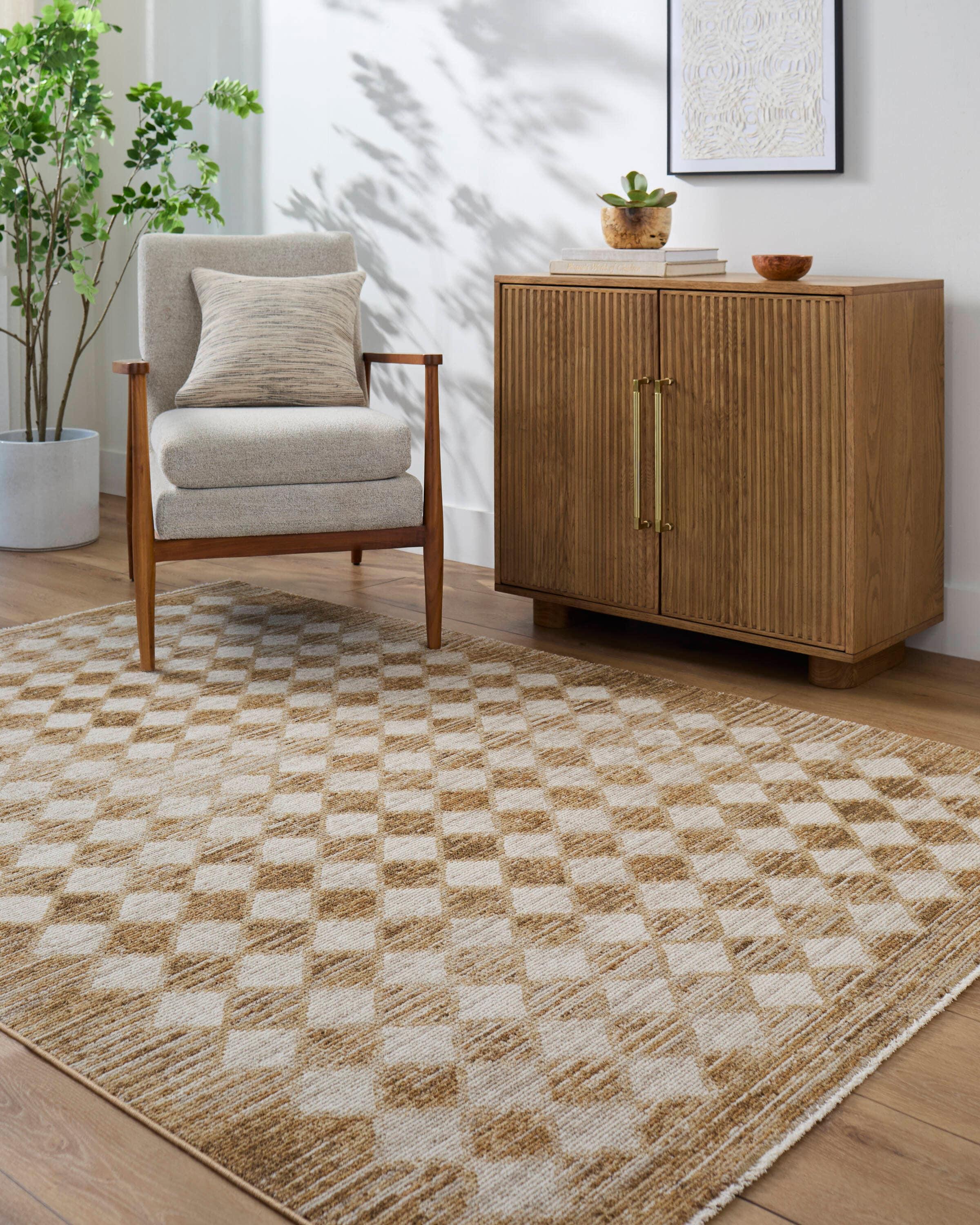 Galey Alix x Livabliss Myrtle Avenue V Machine Woven Area Rug