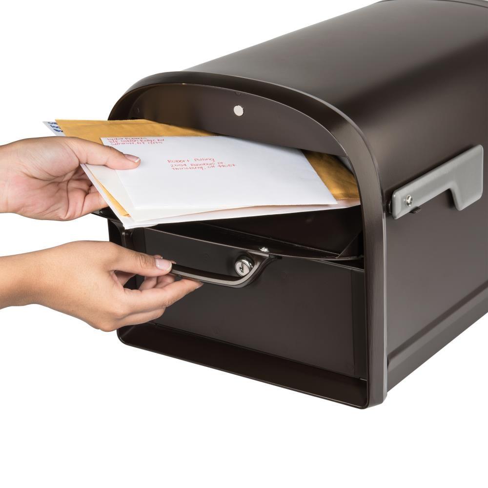 Architectural Mailboxes Oasis 360 Locking Post Mounted Mailbox