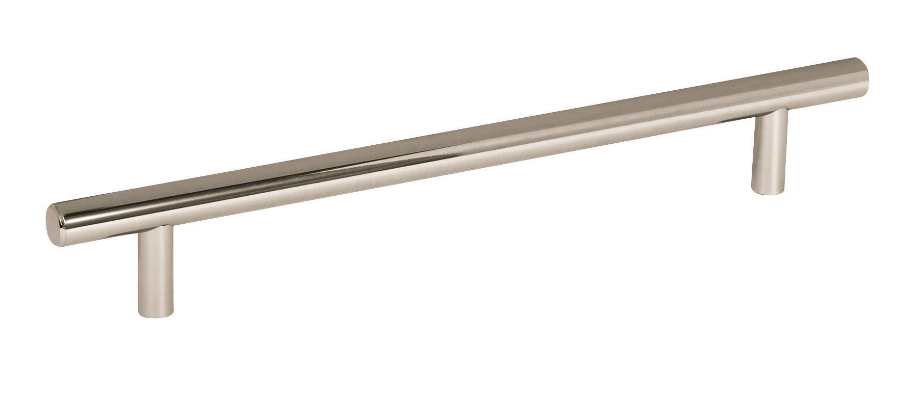 Amerock Bar Pulls 7-9/16 inch (192mm) Center-to-Center Polished Nickel Cabinet Pull