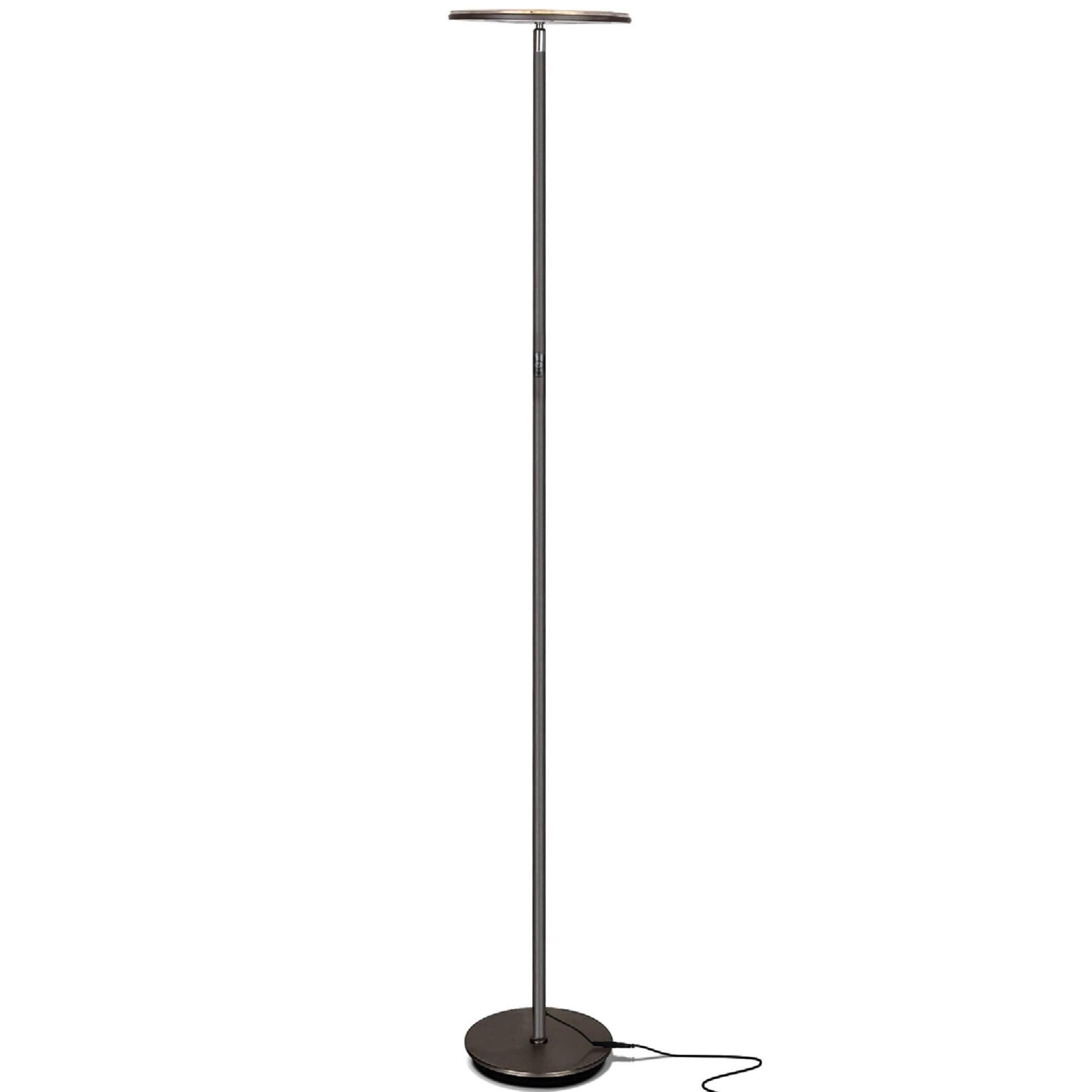 Sky 63 in. Industrial Dimmable LED Floor Lamp with Adjustable Head