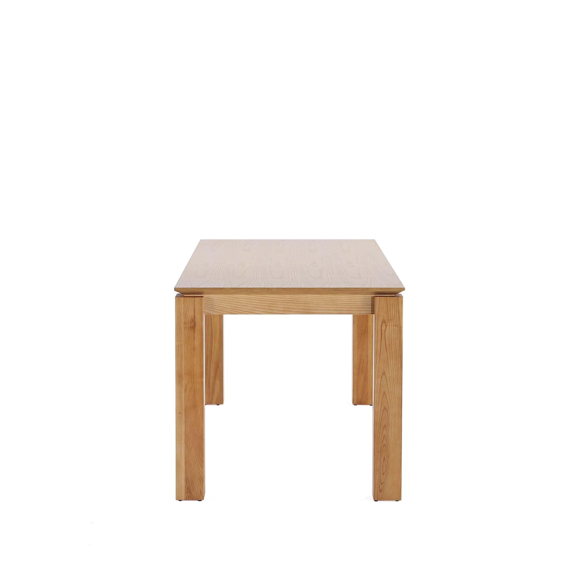 Manhattan Comfort 9pc 70.86" Rockaway and Colbert Rectangle Dining Set: Industrial Chic, Ash Wood, Foam Padded Seats