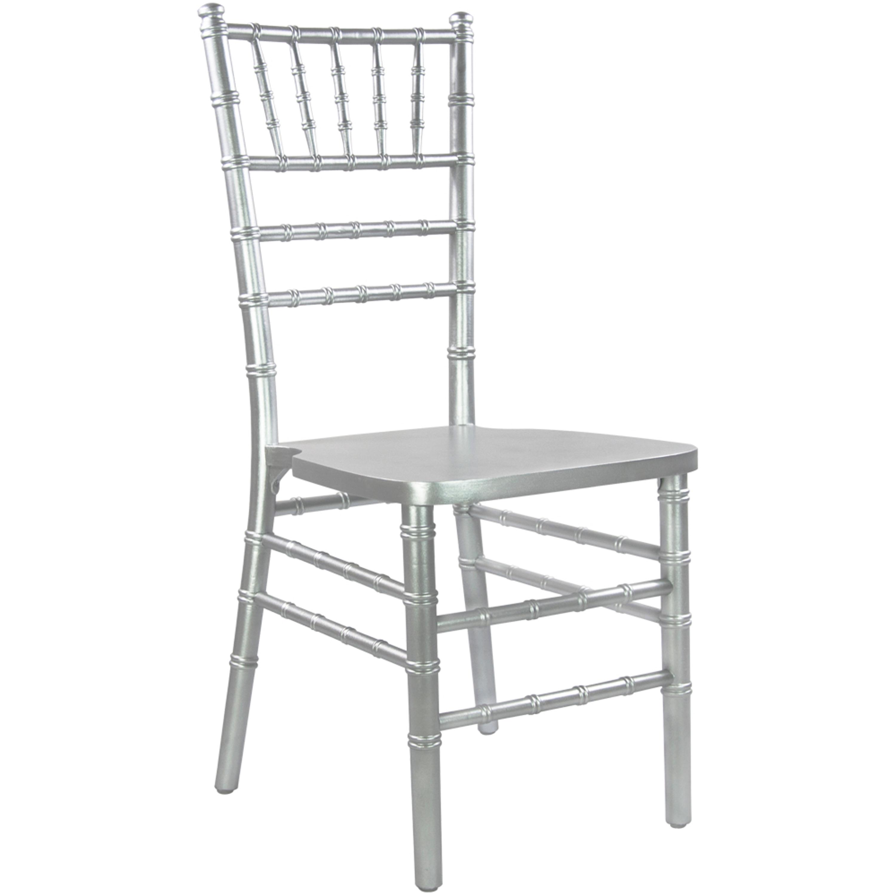 Flash Furniture Advantage Silver Chiavari Chair