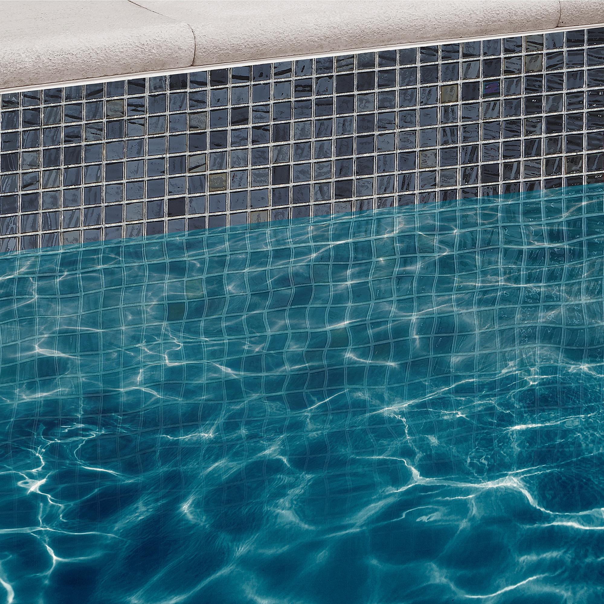 Rapids 1" x 1" Glass Grid Mosaic Wall & Floor Tile