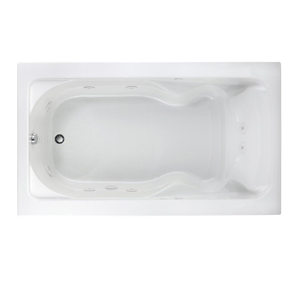 Cadet 72'' x 42'' Freestanding Whirlpool Bathtub