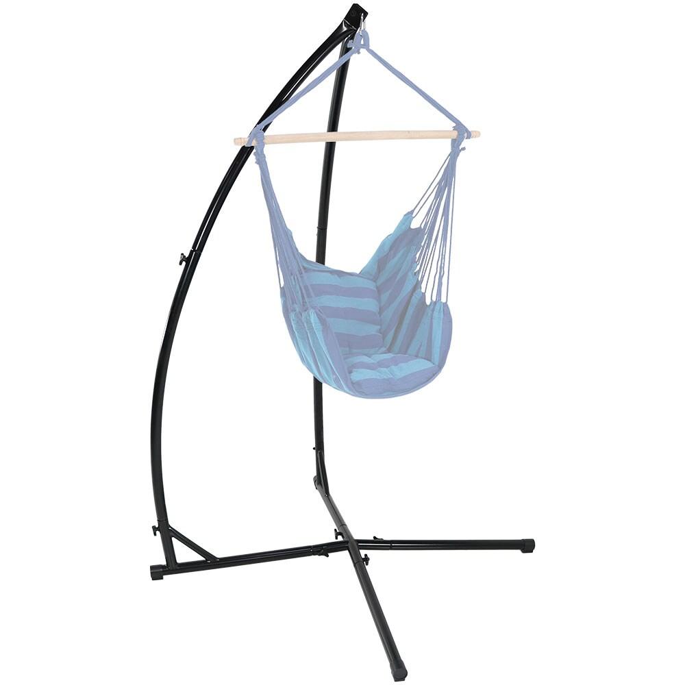 Sunnydaze Durable Outdoor Metal X-Stand Only for Hanging Hammock Chair - 250 lb Weight Capacity