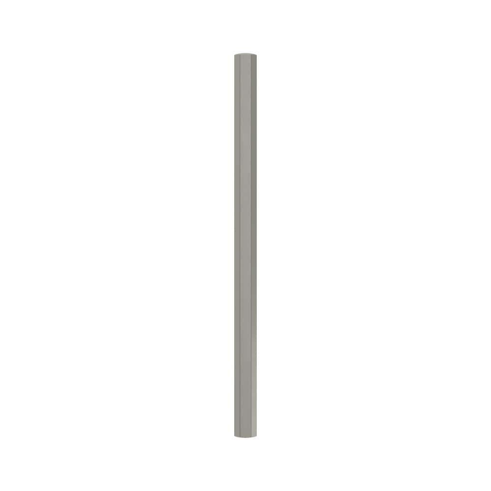 Amerock Caliber 6-5/16 inch (160mm) Center-to-Center Satin Nickel Cabinet Pull