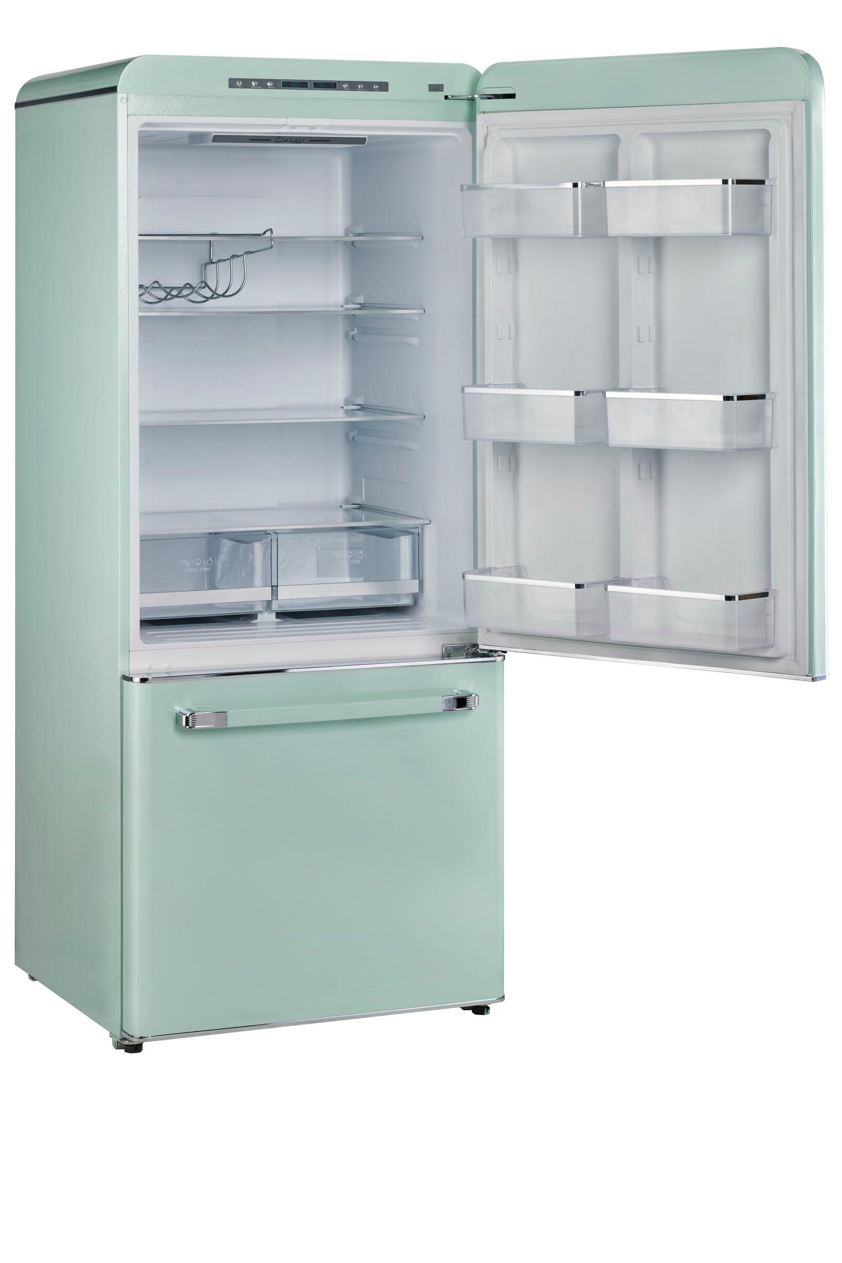 Unique Appliances Classic Retro 30" Frost-Free 17.7 cu. ft. Energy Star Certified Bottom Freezer Refrigerator UGP-510L LG AC