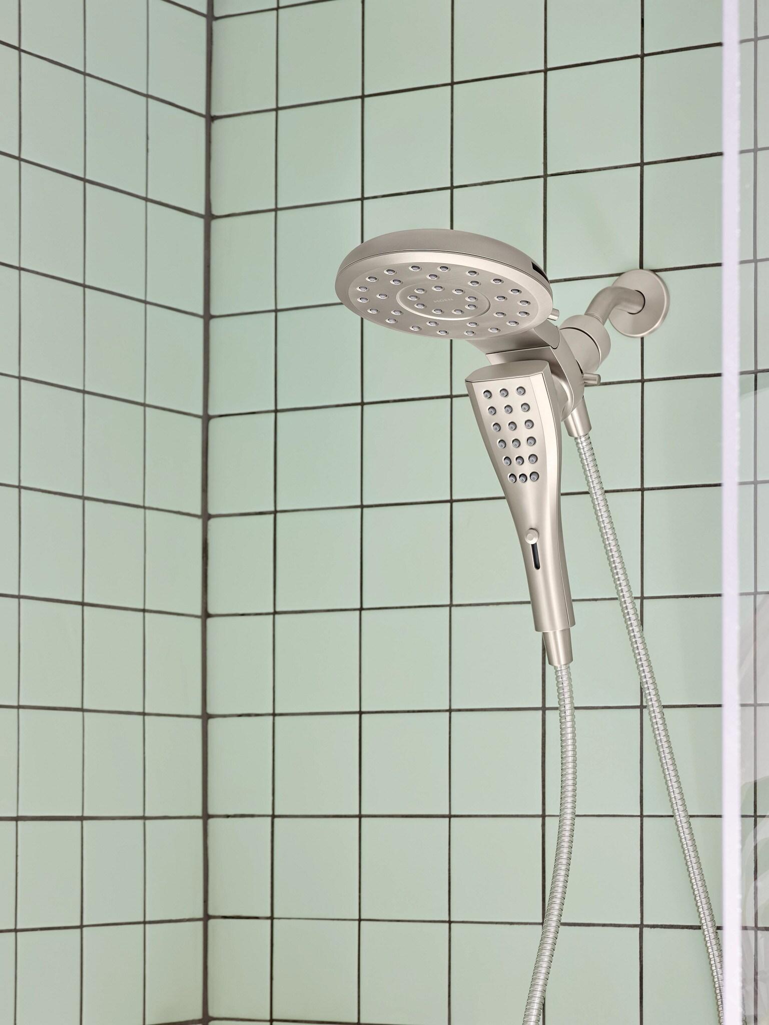 Verso 2.5 GPM Rainshower/Handshower Combination with Infiniti Dial and Magnetix Docking