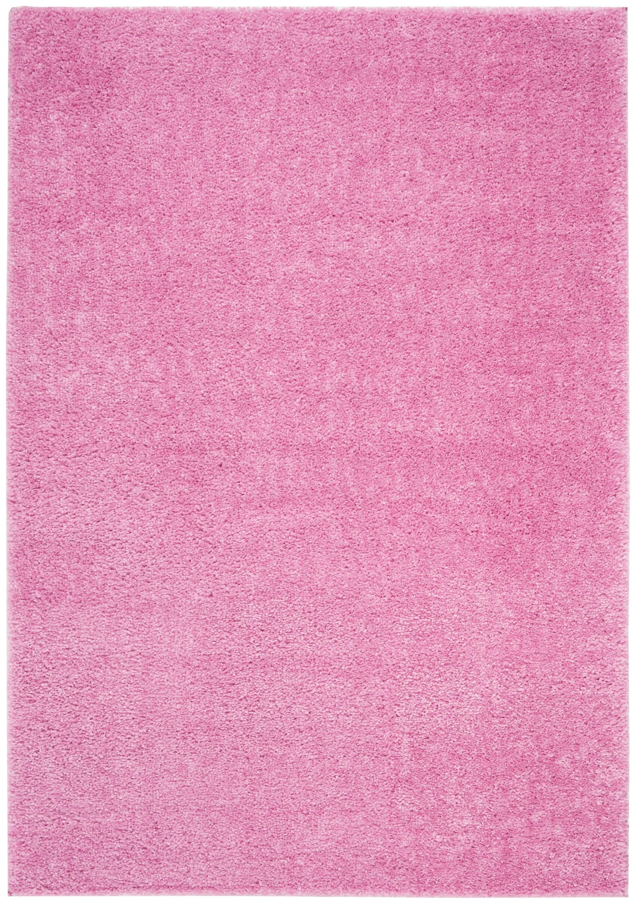 August Shag 900 AUG900 Power Loomed Indoor Area Rug - Pink - 4'x6' - Safavieh