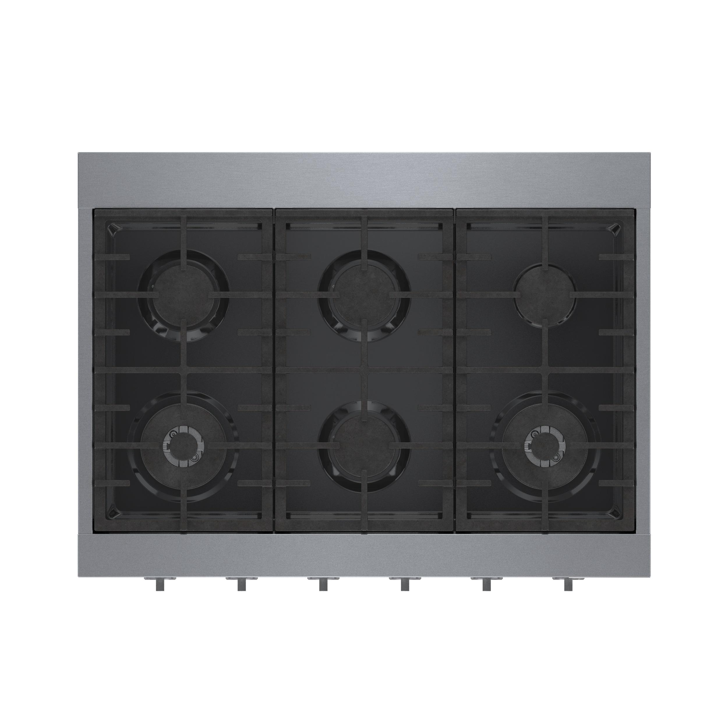 Bosch Rgm86uc 36" Wide 6 Burner Gas Rangetop - Stainless Steel