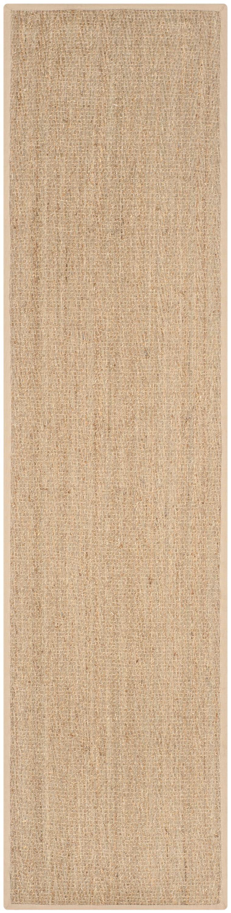 Natural Fiber NF115 Power Loomed Indoor Runner Rug - Natural/Beige - 2'6"x18' - Safavieh.