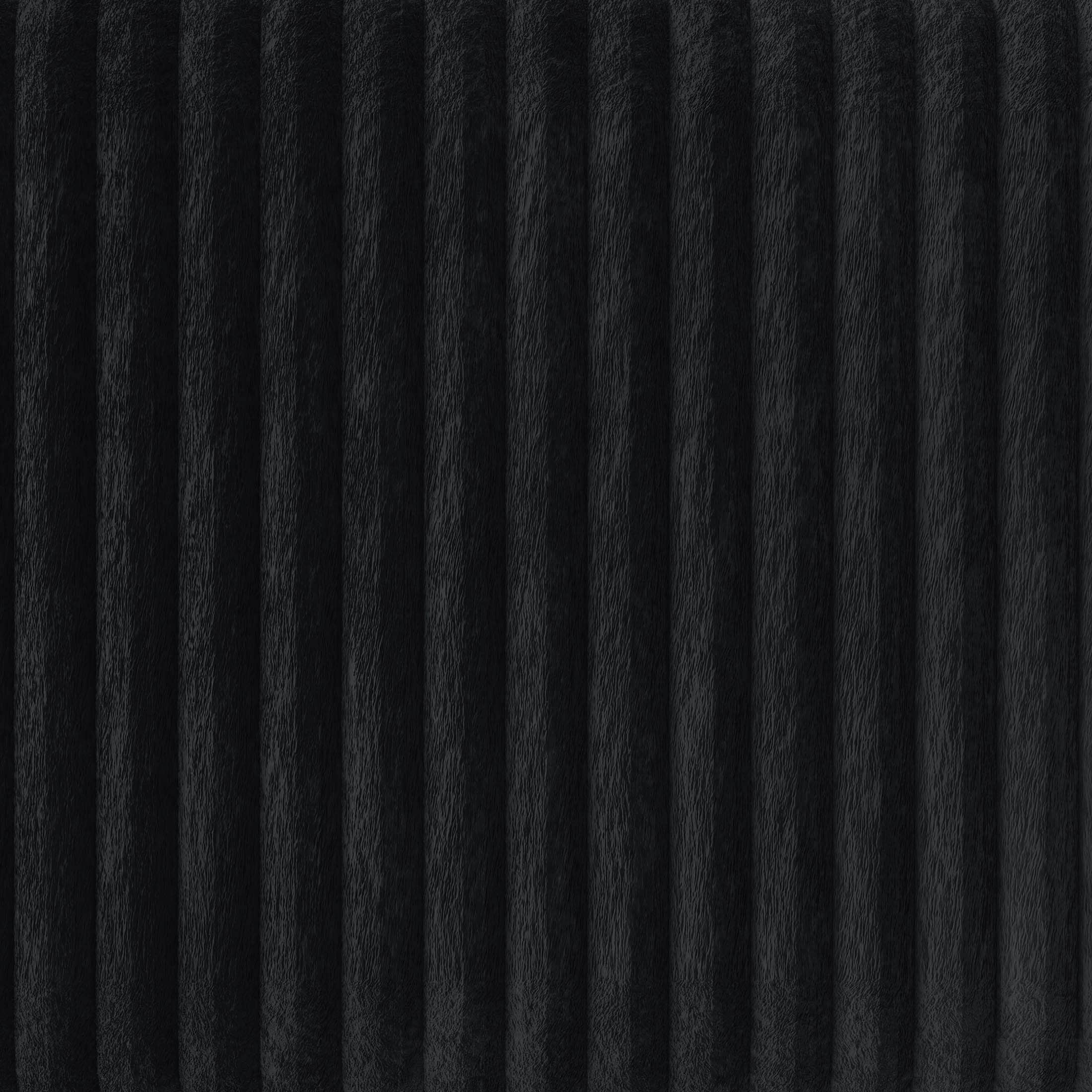 ChaletPosh Queen Size Upholstered Bed In Black Velvet