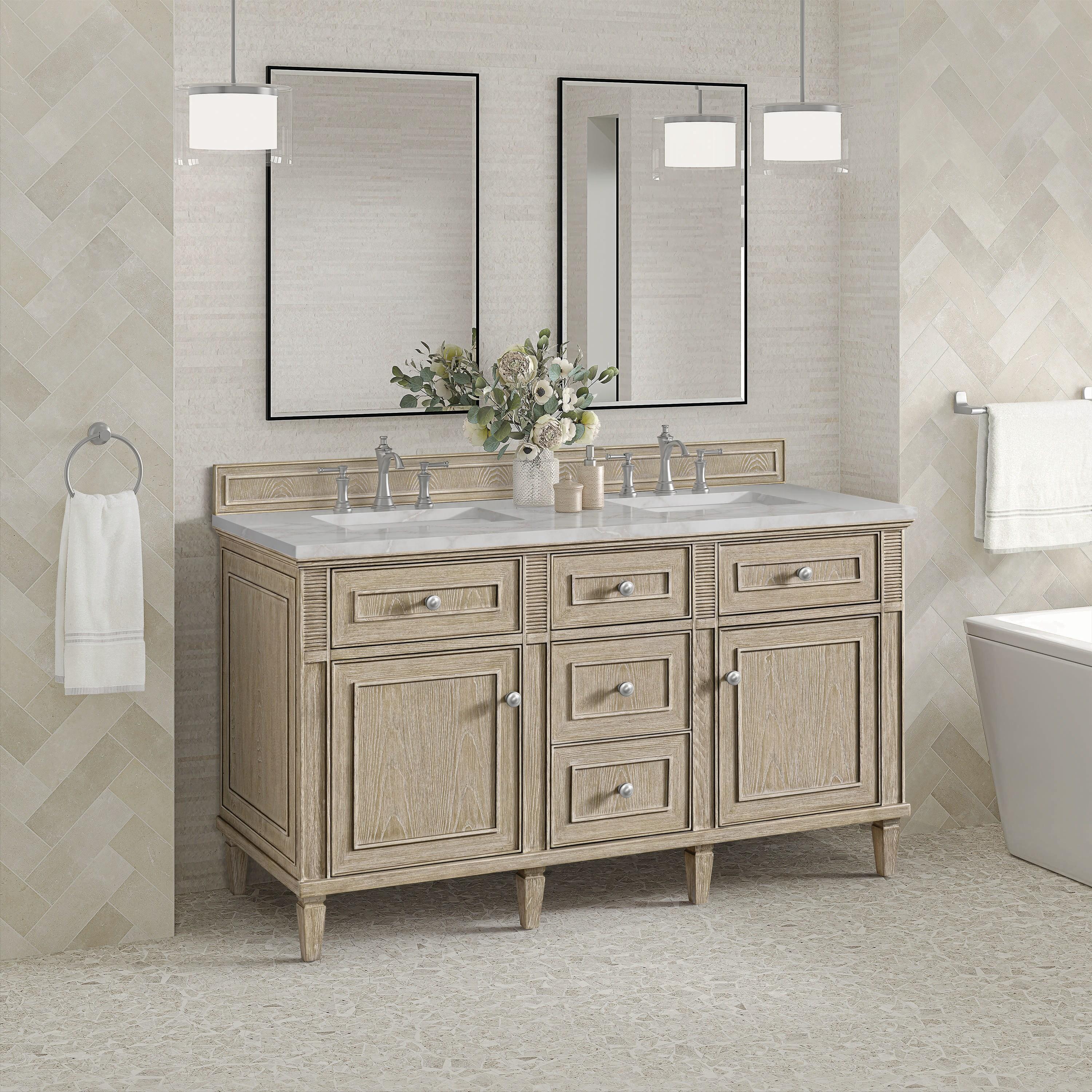Lorelai 60'' Double Bathroom Vanity with Top
