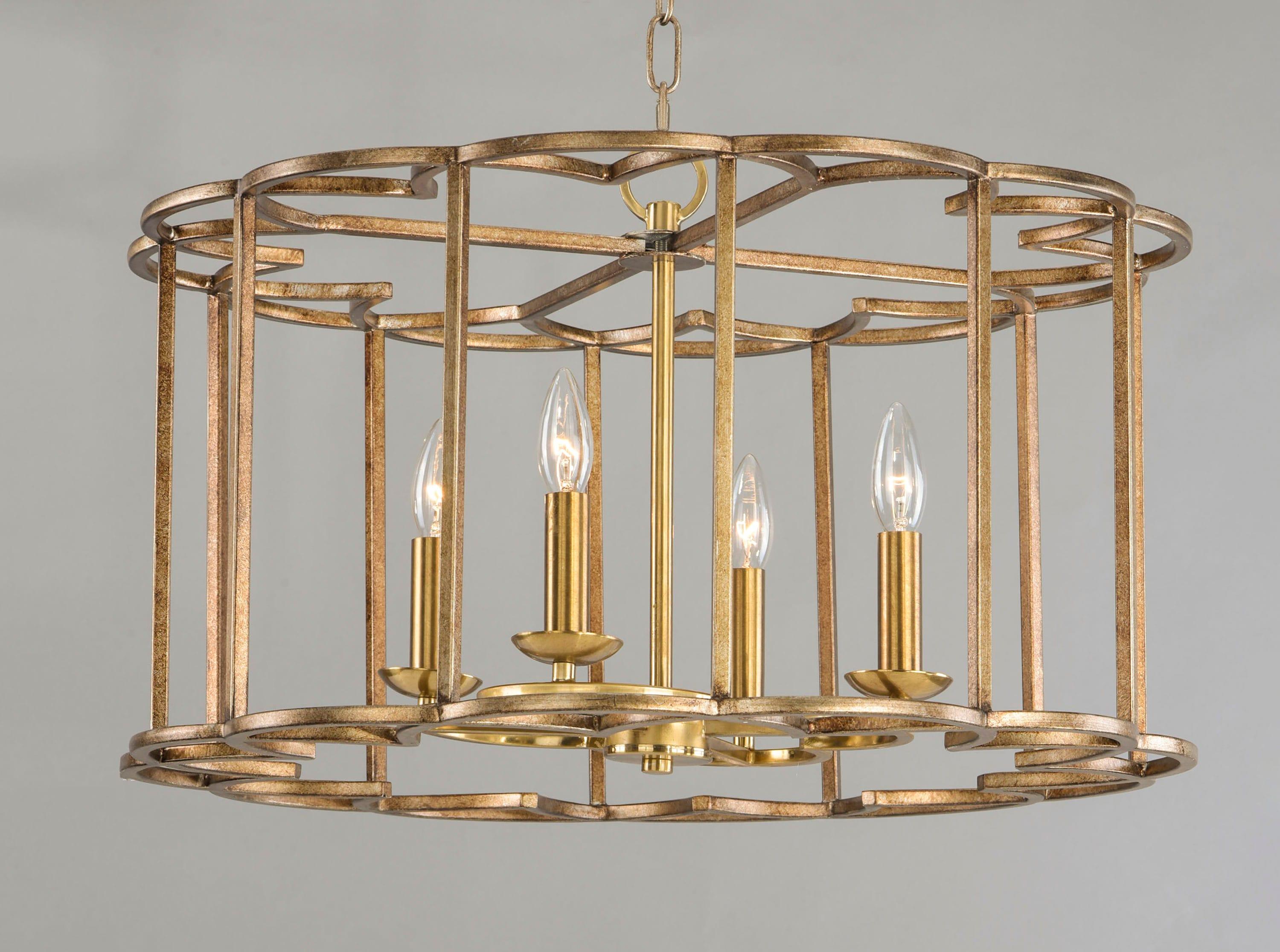 Maxim Lighting Helix 4 - Light Chandelier in  Bronze Fusion