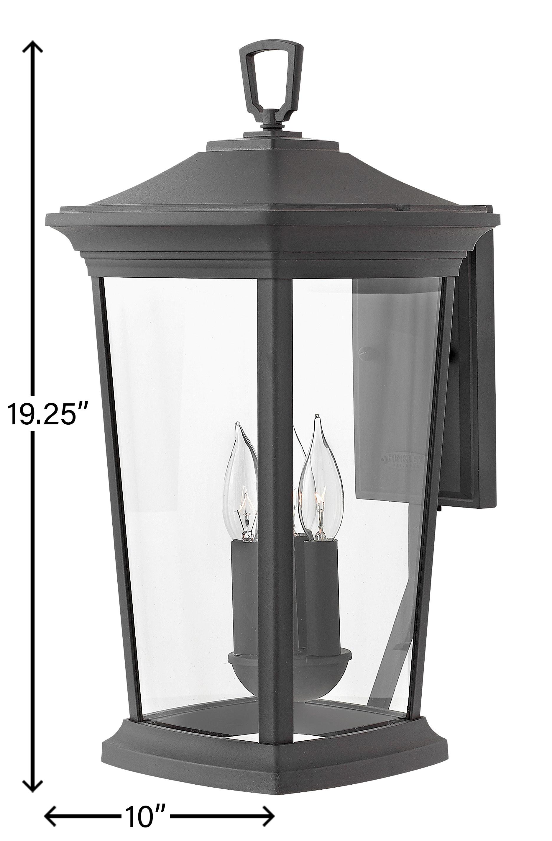 Hinkley Lighting - Three Light Wall Mount - Bromleys - 3 Light Large Outdoor