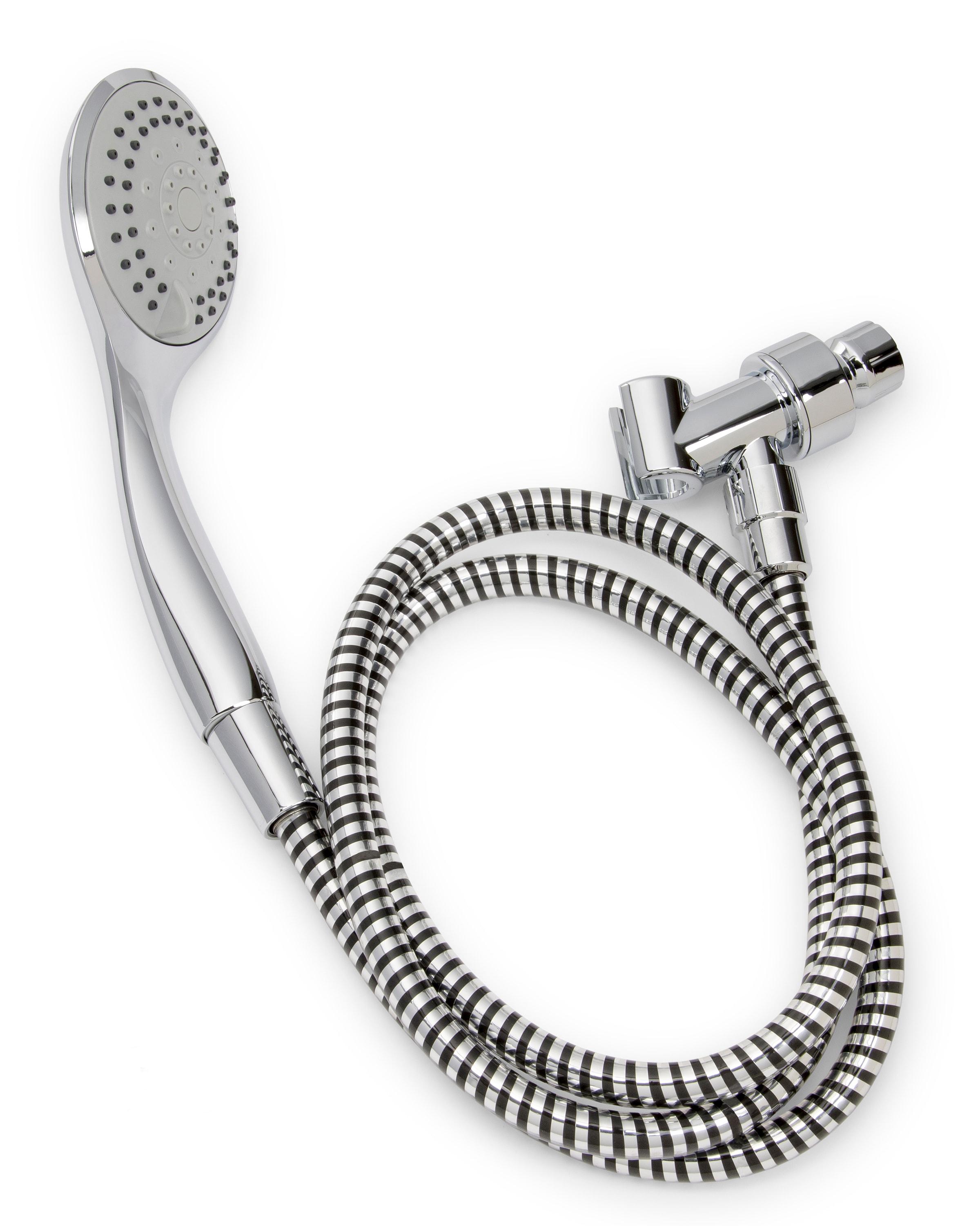 Keeney K744CP Stylewise 5 Function Handheld Shower Kit, Polished Chrome