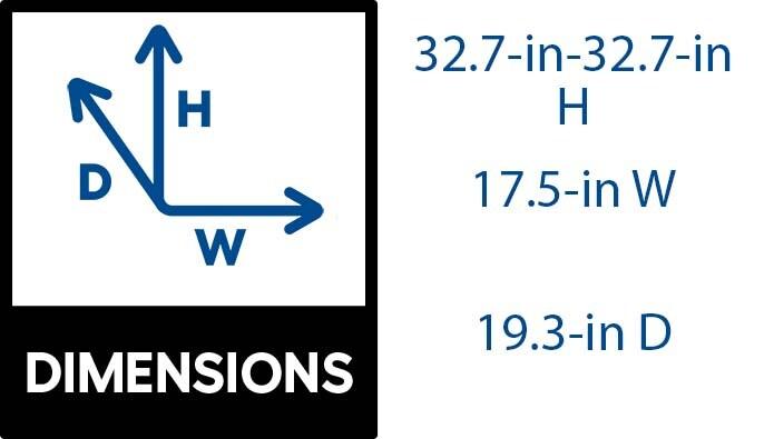 BLACK+DECKER 3.2 cu. ft. Freestanding Mini Fridge with Freezer