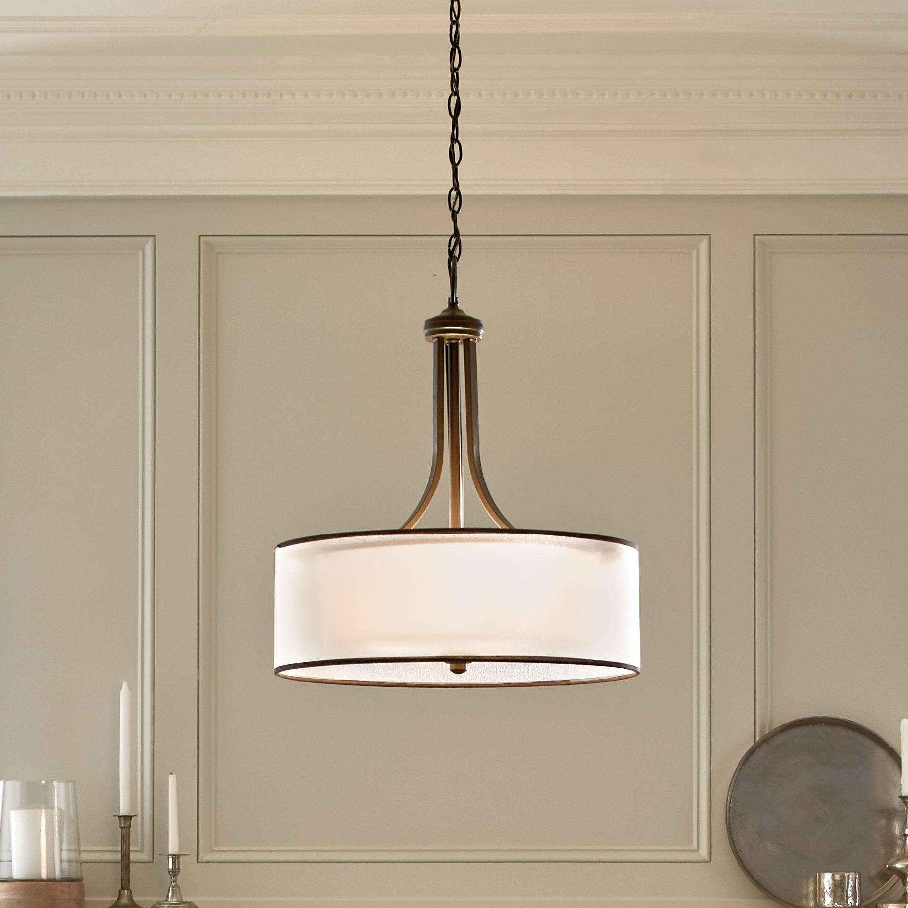 Kichler Lighting Lacey 4 - Light Pendant in  Mission Bronze