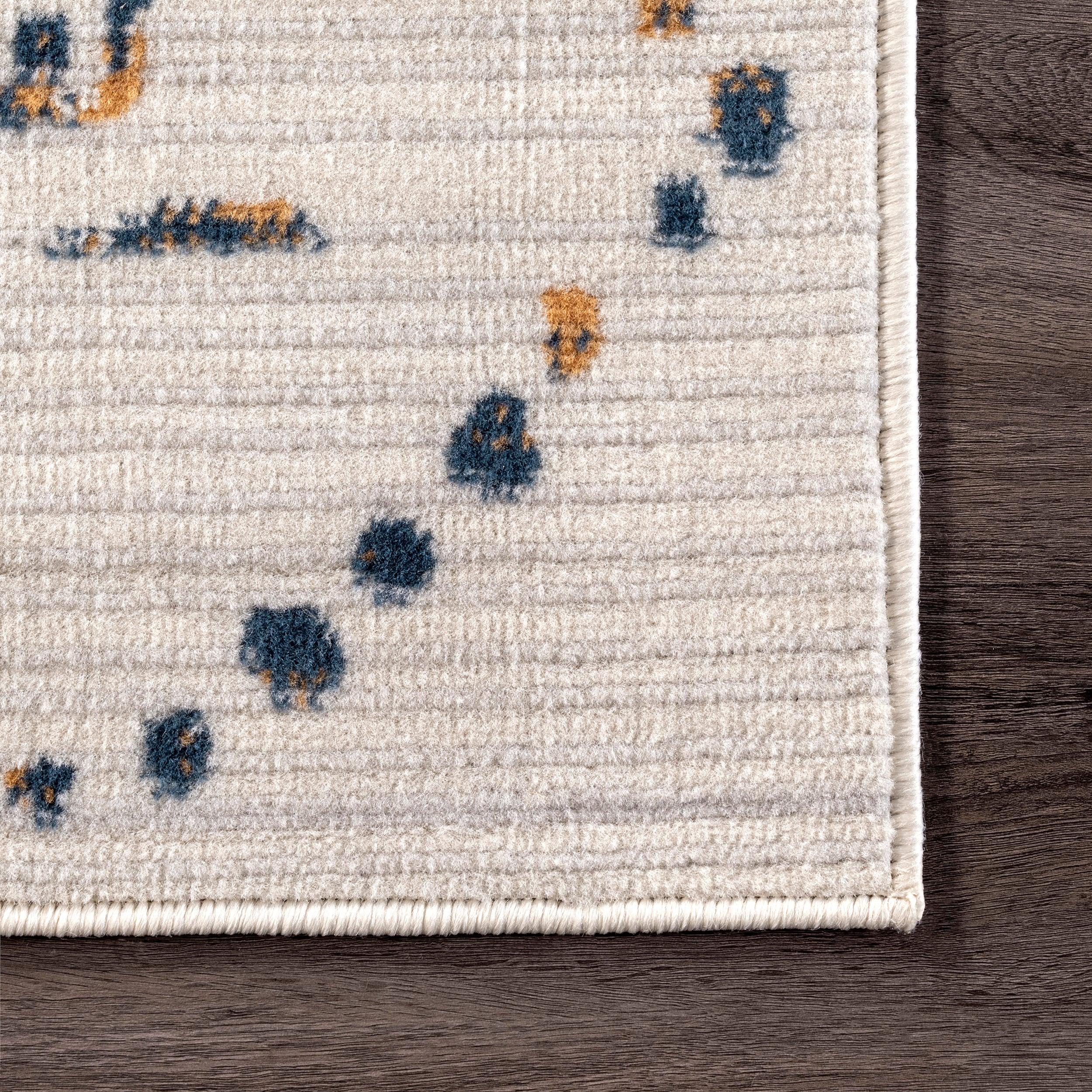Nuloom Mila Moroccan 8x10 Indoor Area Rug for Living Room Bedroom Dining Room Kitchen, Beige/Ivory
