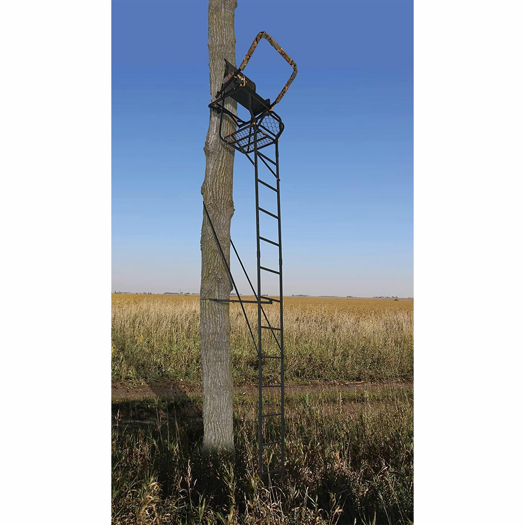 Muddy Warrior DXT 1-Man Ladder Stand, 17ft