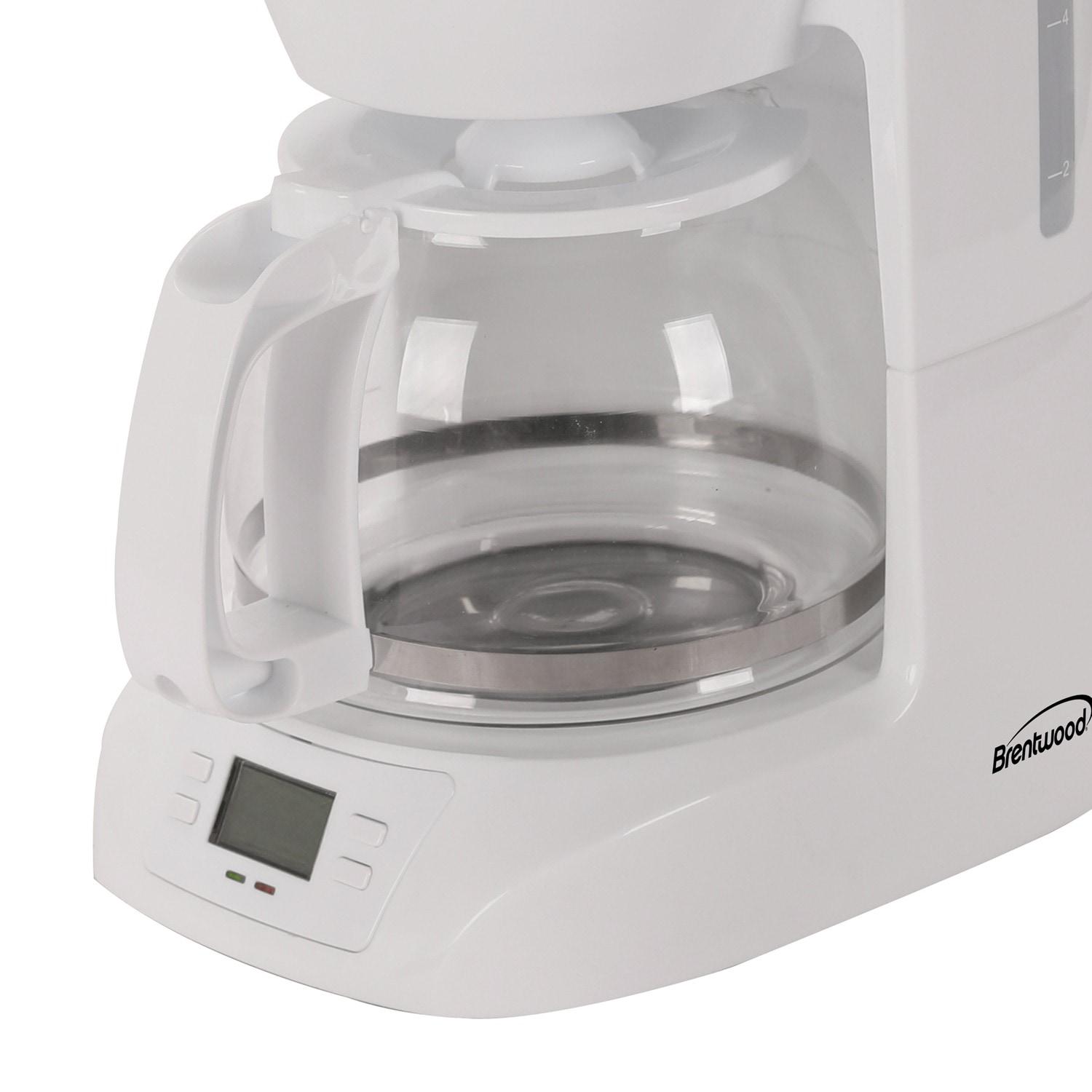 Brentwood 10-Cup Digital Coffee Maker (White)