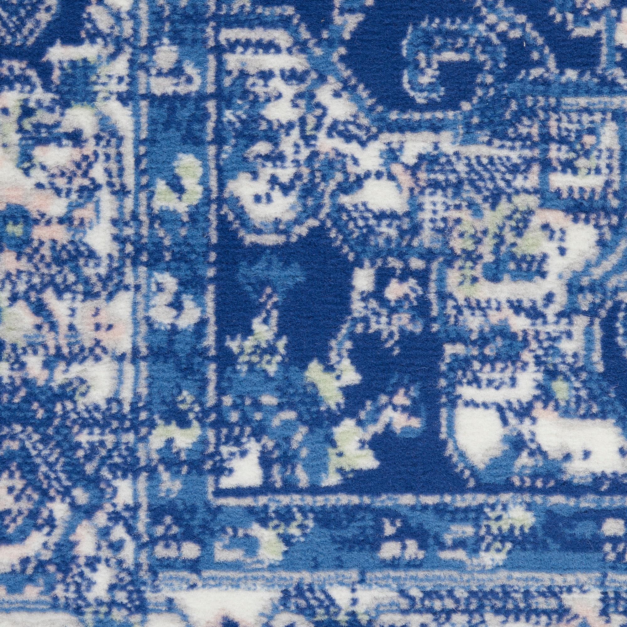 Nourison Whimsicle WHS03 Indoor only Area Rug - Navy 2' x 3'