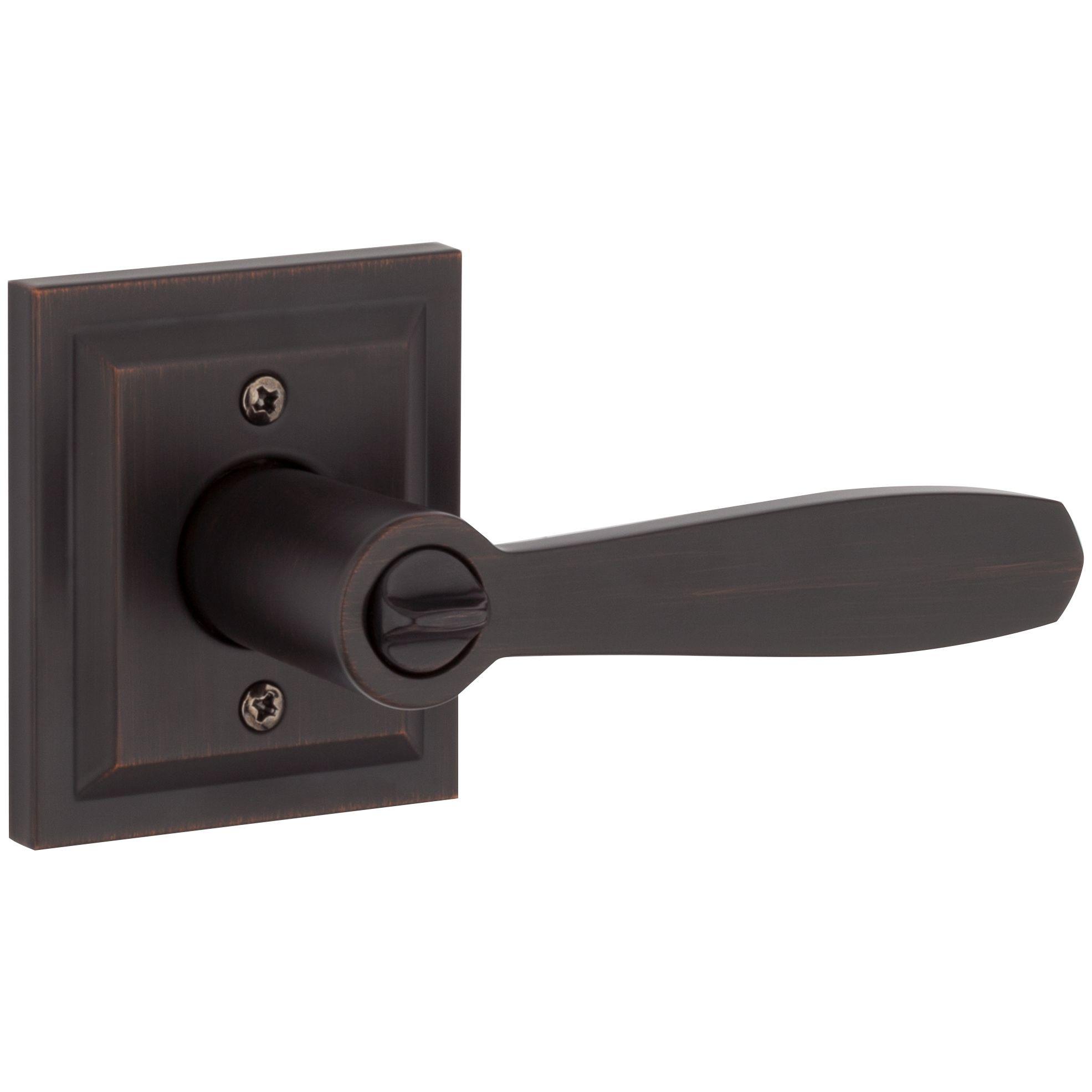 Baldwin Torrey Low Profile Rose Keyed Entry Lever Featuring Smartkey in VB